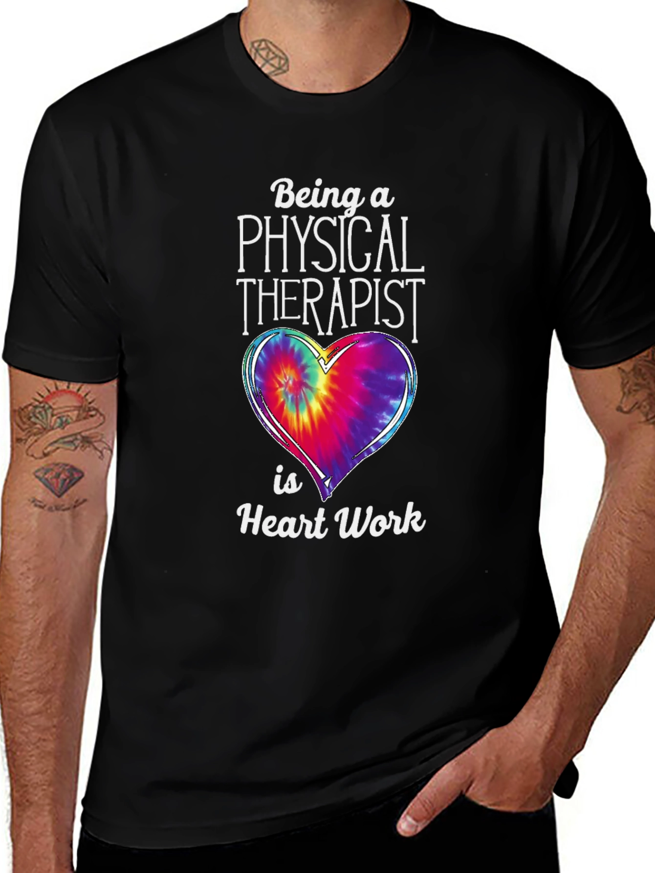 Physical Therapist Heart Work T-Shirt