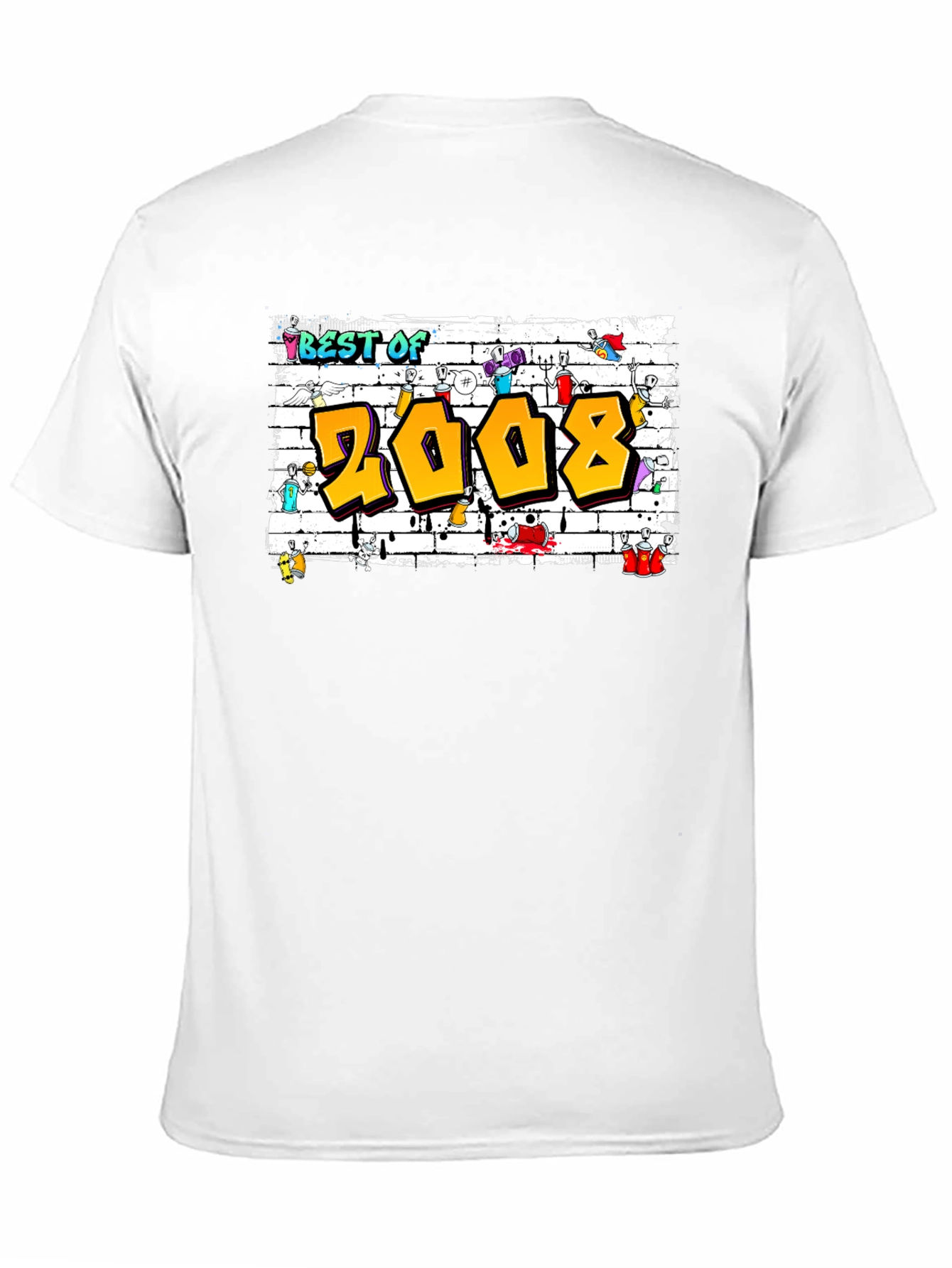Best of 2008 Graffiti Style Tee