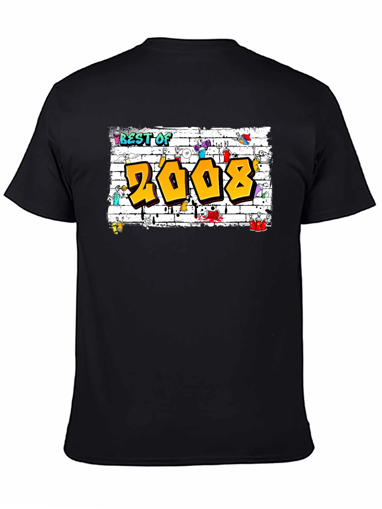 Best of 2008 Graffiti Style Tee