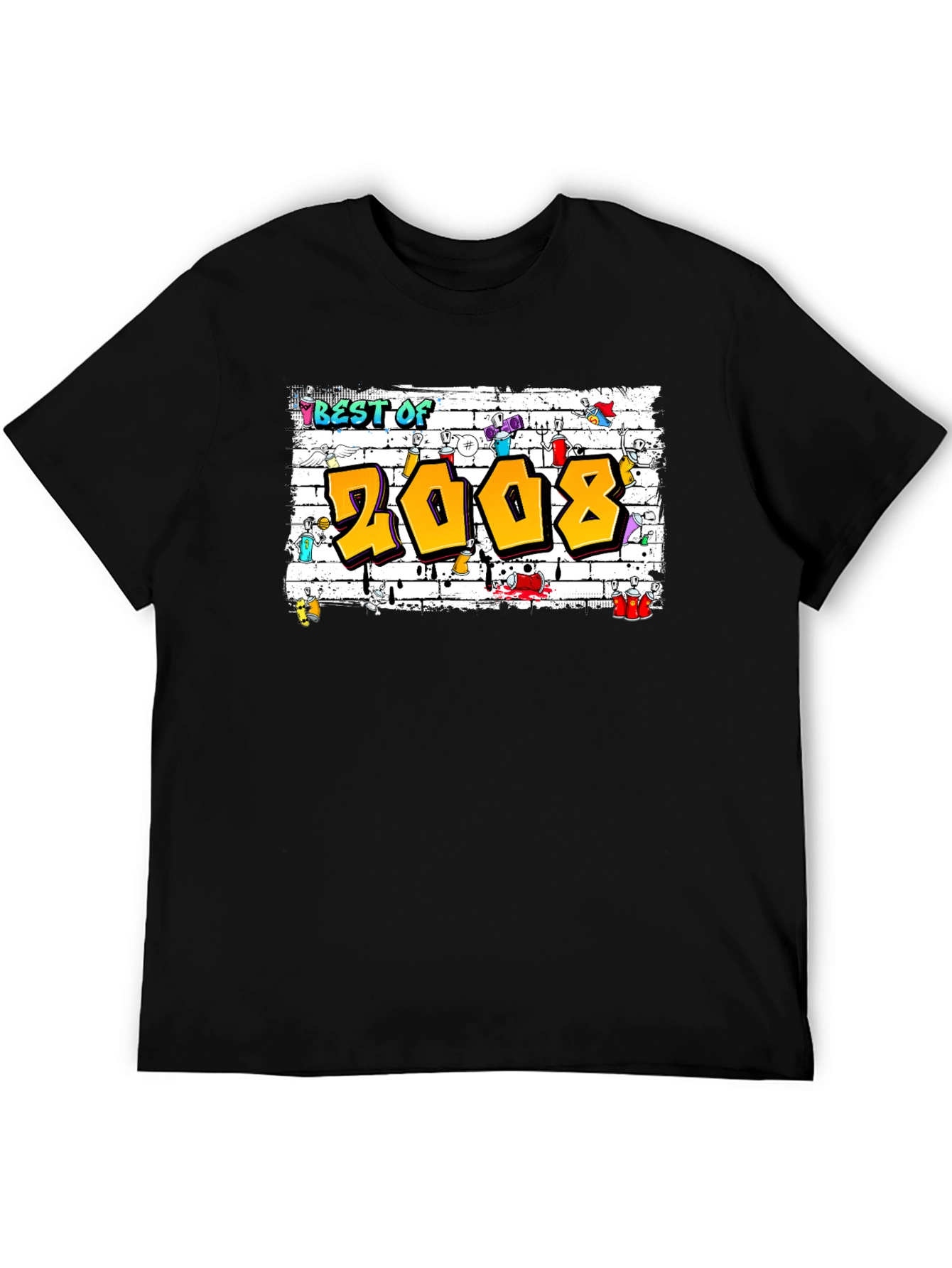 Best of 2008 Graffiti Style Tee