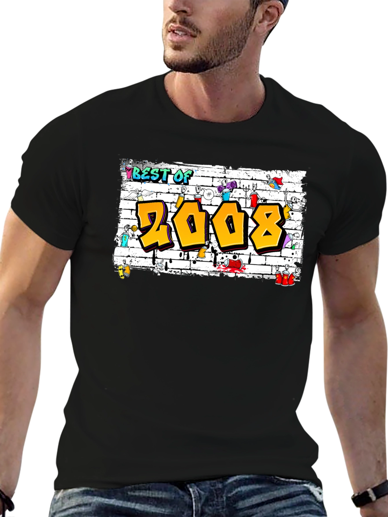 Best of 2008 Graffiti Style Tee