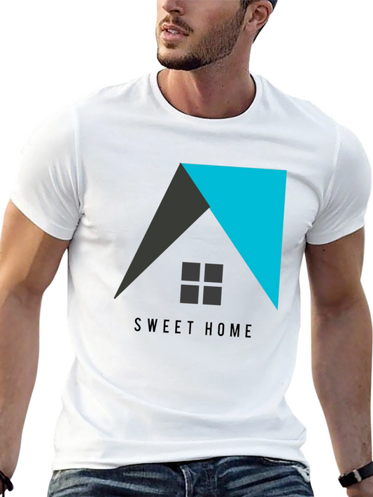 Sweet Home Graphic Tee - Modern Design