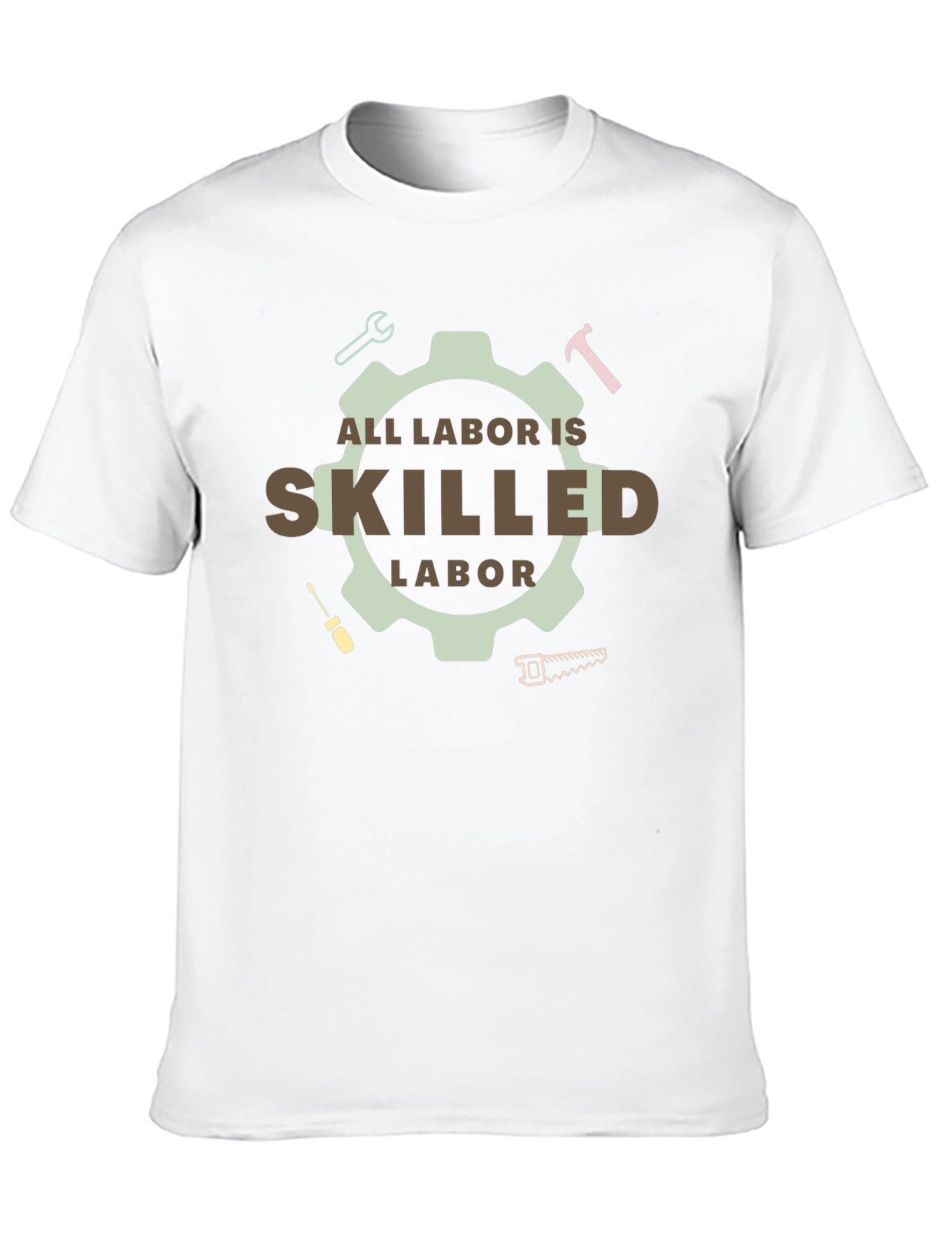 Skilled Labor Graphic Tee - Black Unisex