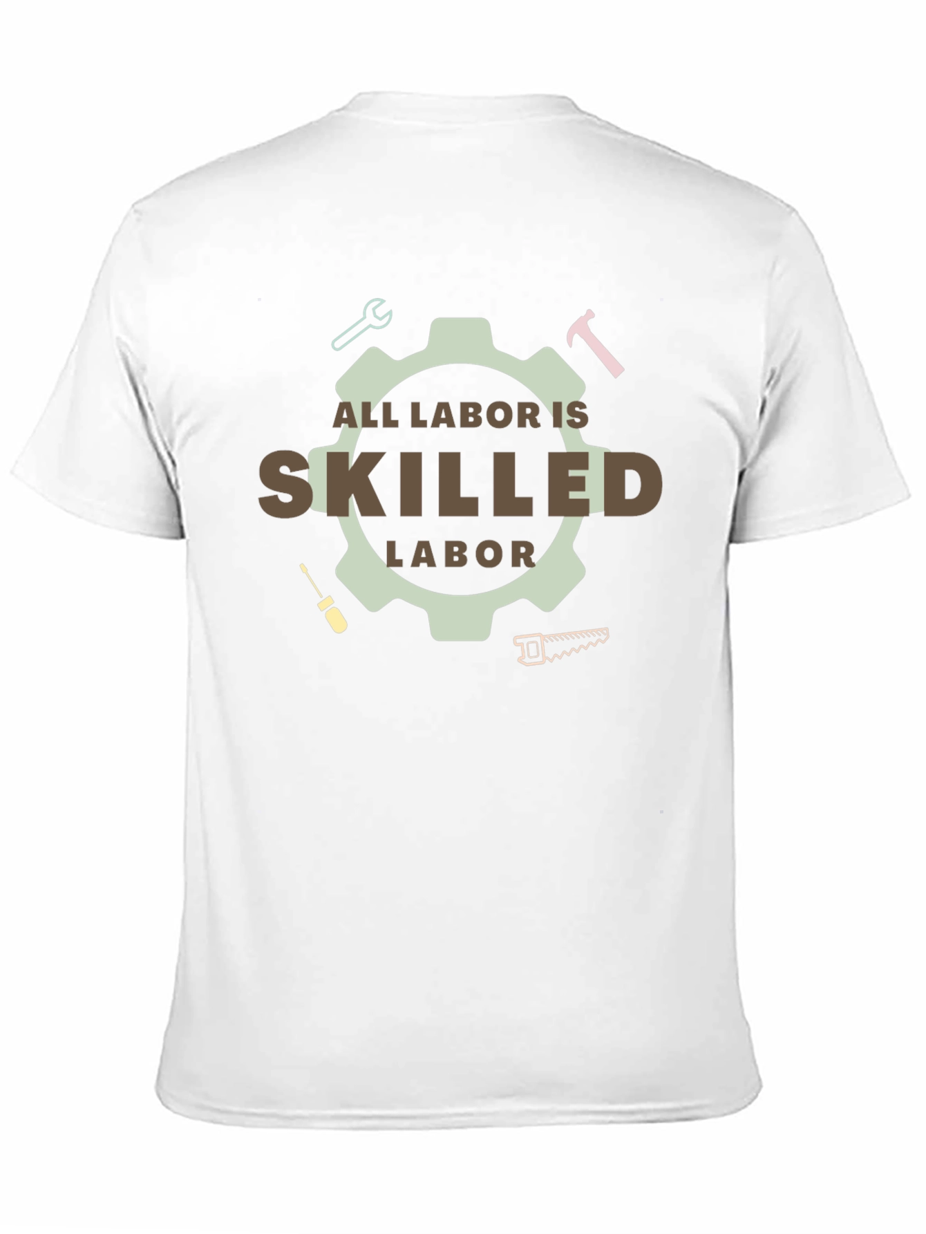 Skilled Labor Graphic Tee - Black Unisex