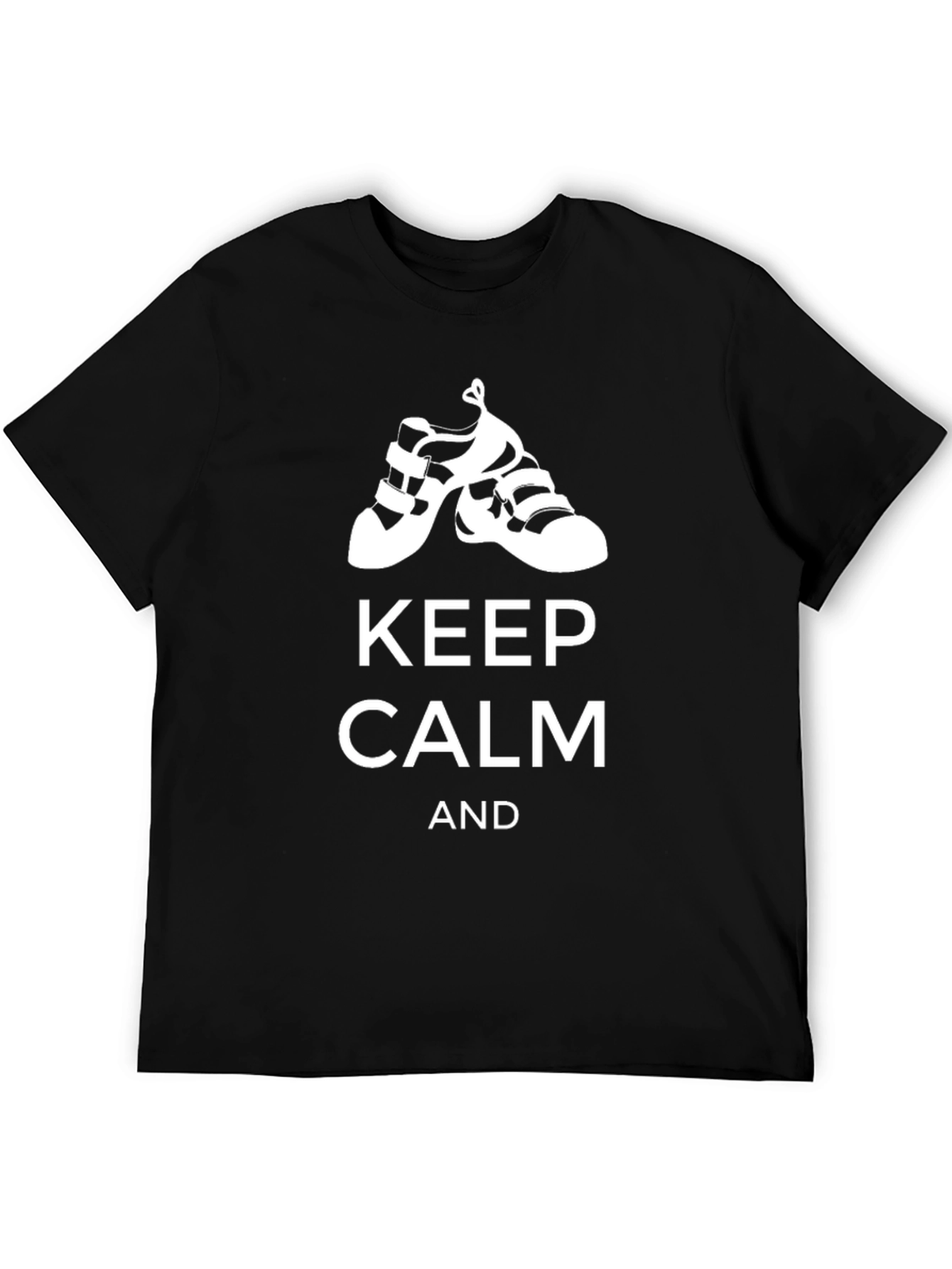 Keep Calm Climbing Shoes T-Shirt