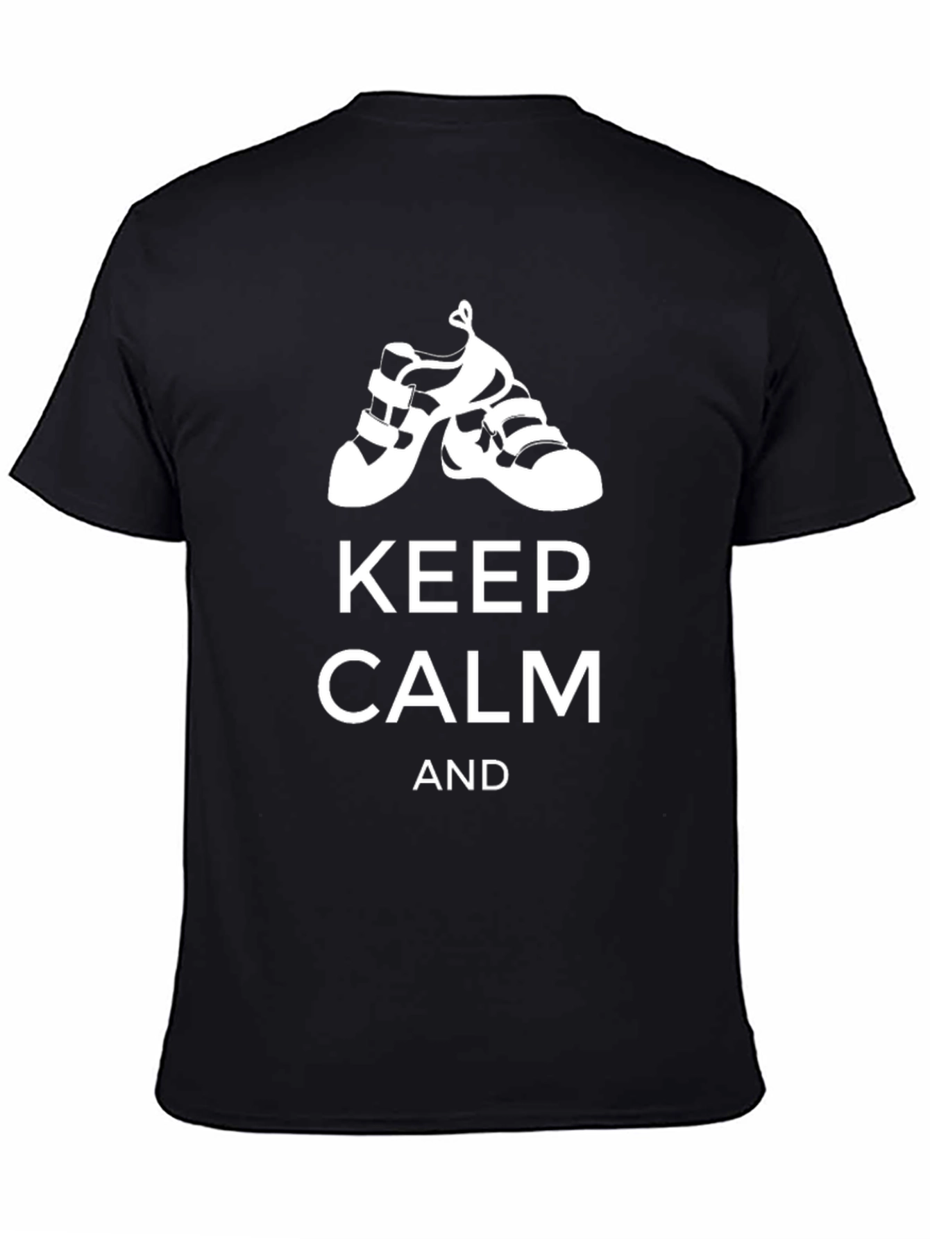 Keep Calm Climbing Shoes T-Shirt