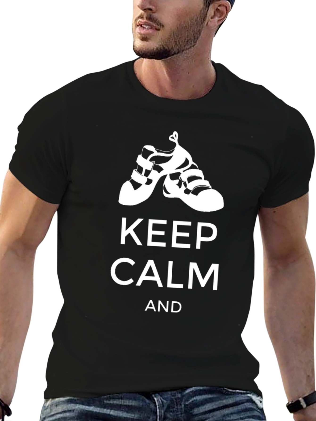 Keep Calm Climbing Shoes T-Shirt