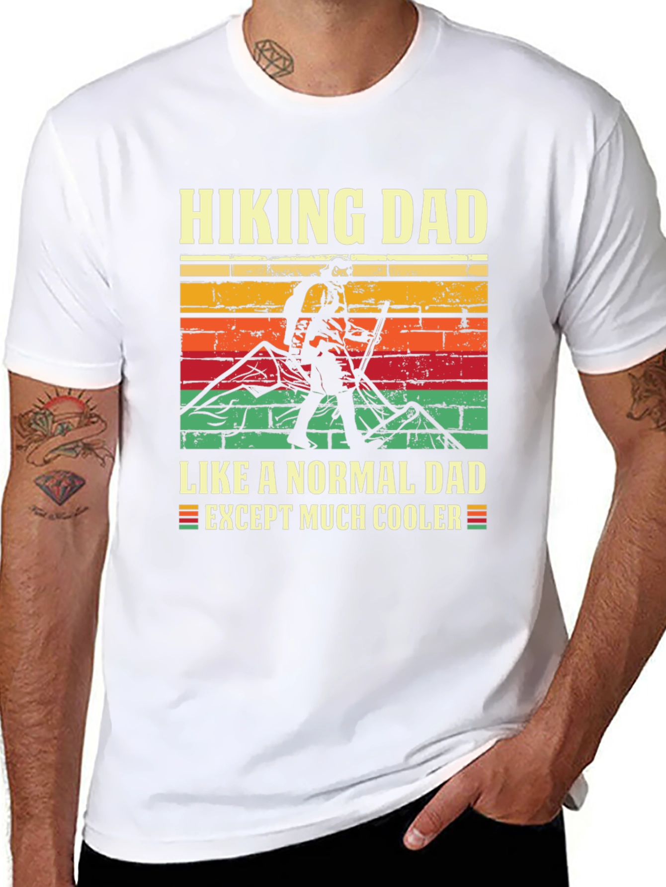 Hiking Dad T-Shirt - Cooler Than Normal!