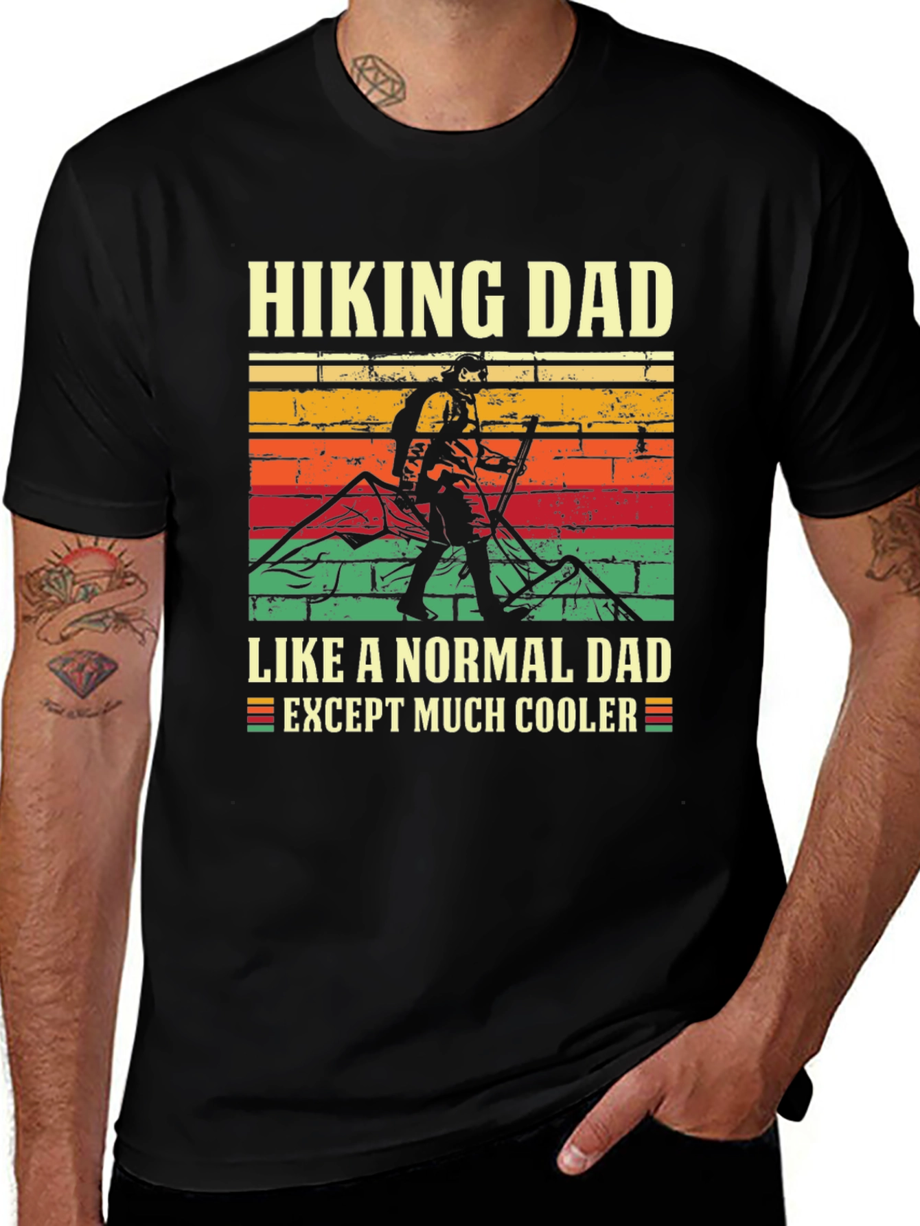 Hiking Dad T-Shirt - Cooler Than Normal!