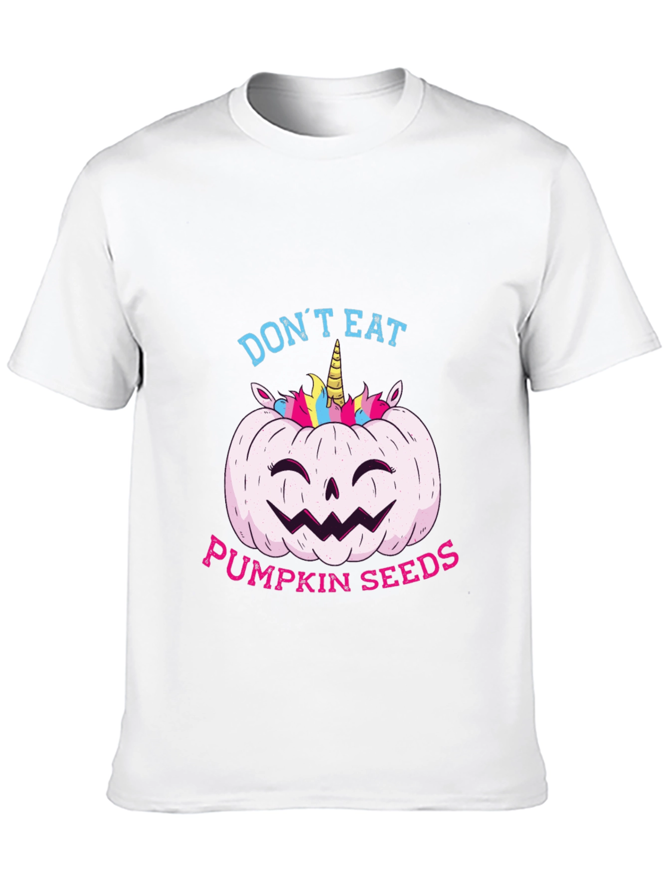 Unicorn Pumpkin Halloween T-Shirt