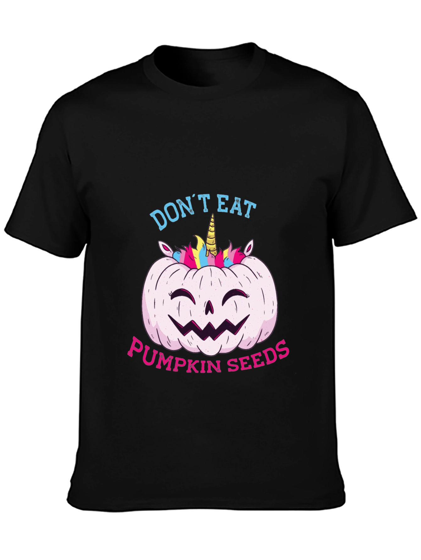 Unicorn Pumpkin Halloween T-Shirt