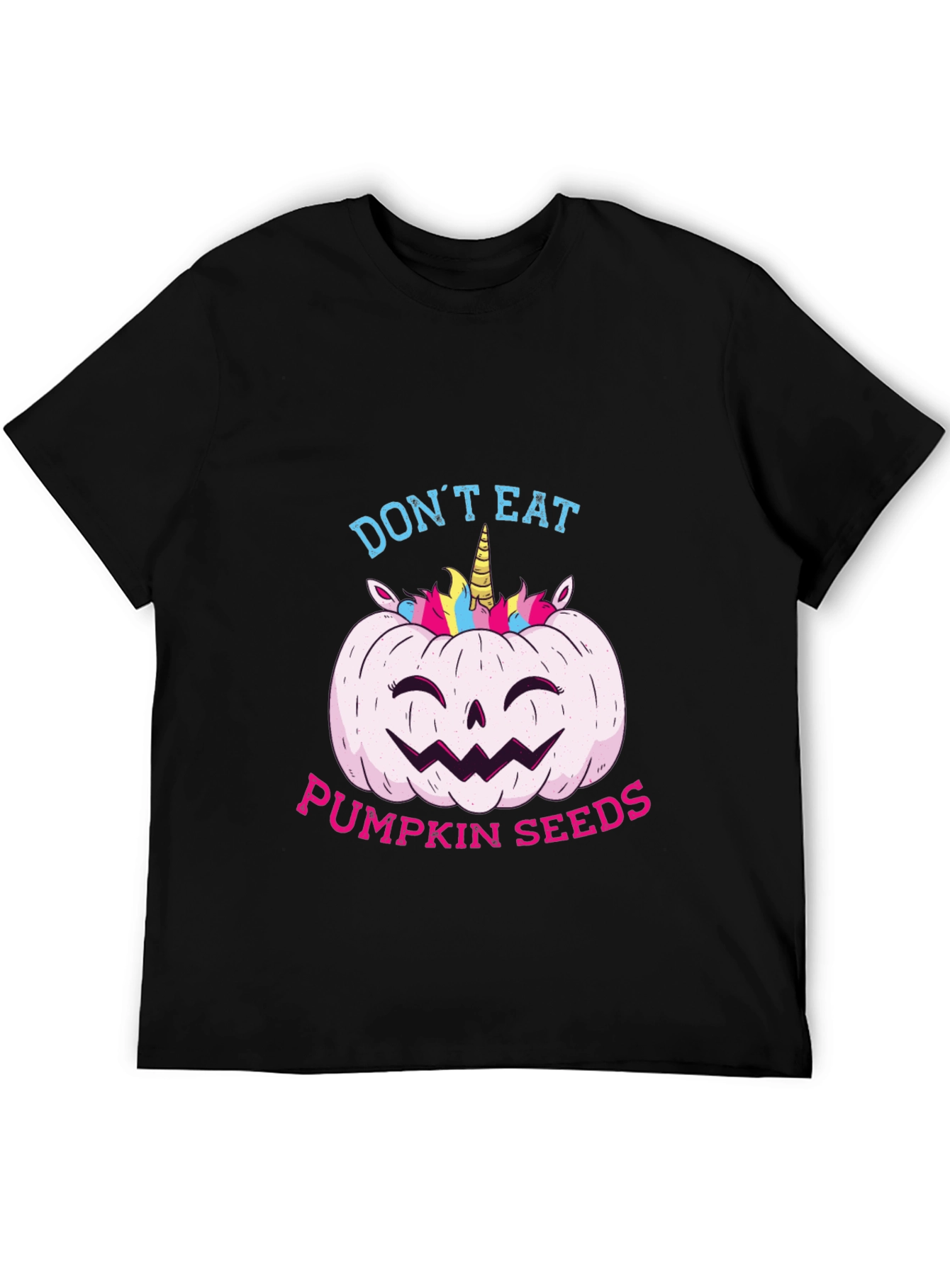 Unicorn Pumpkin Halloween T-Shirt