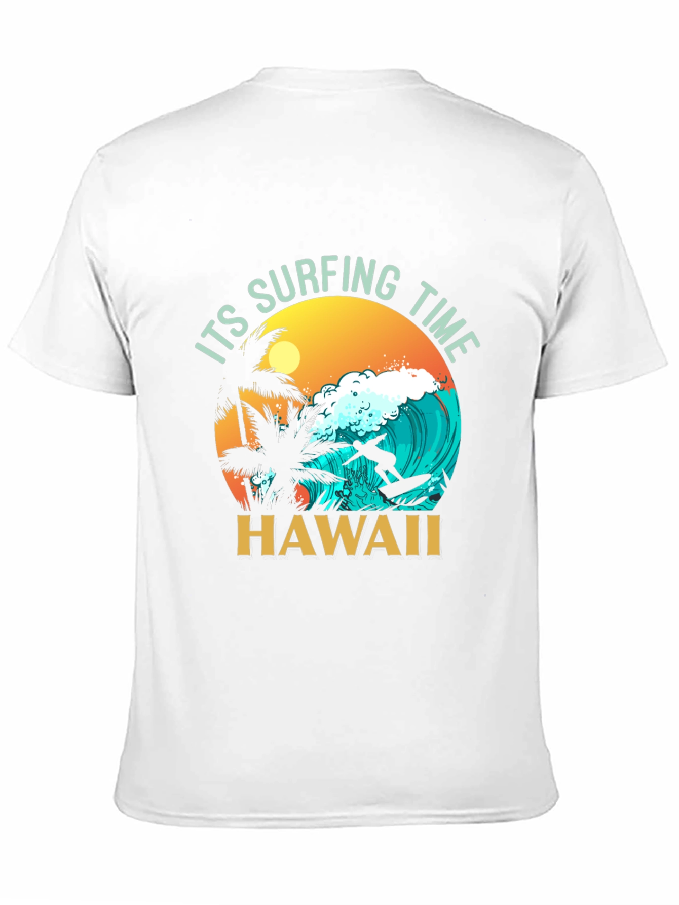 Hawaii Surfing Time T-Shirt