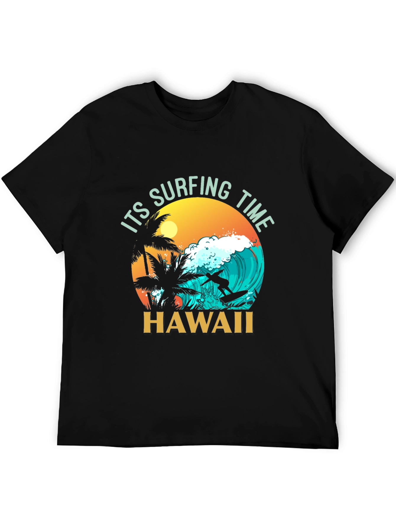 Hawaii Surfing Time T-Shirt