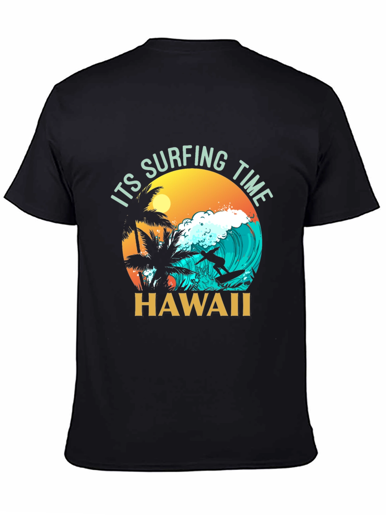 Hawaii Surfing Time T-Shirt