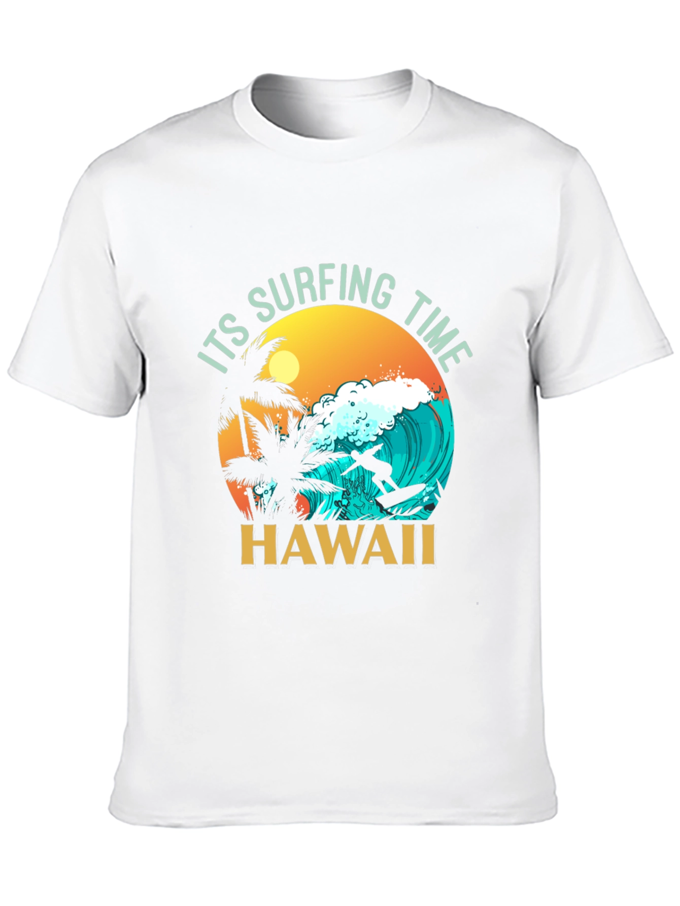 Hawaii Surfing Time T-Shirt