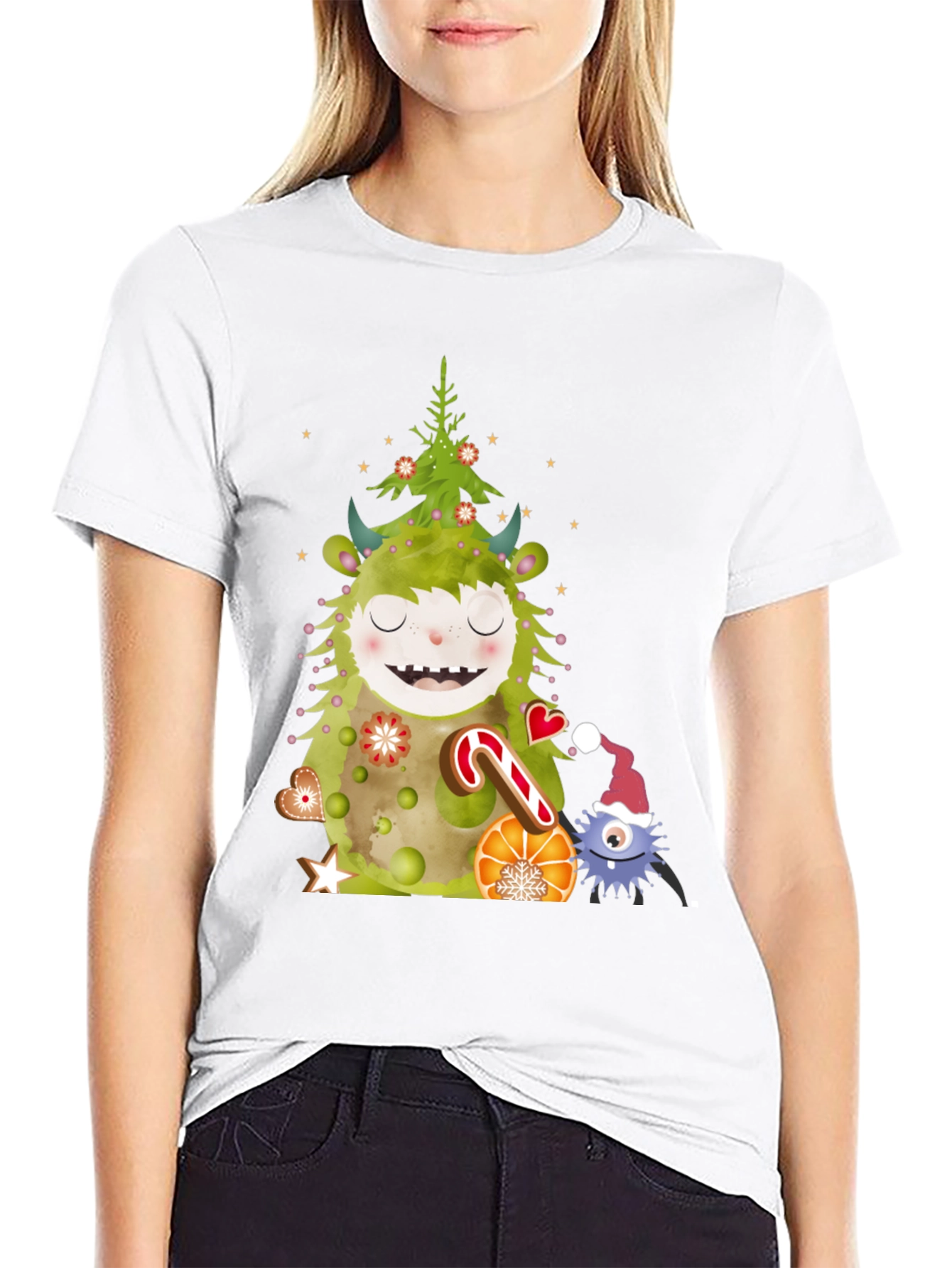 Festive Monster Christmas T-Shirt