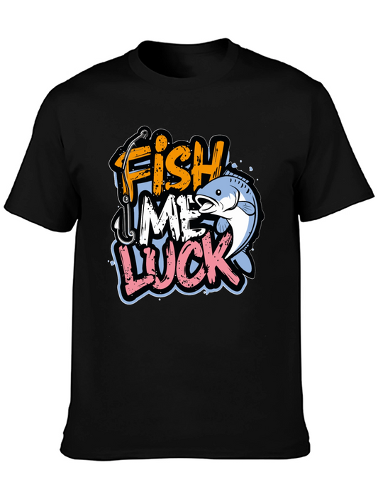 Fish Me Luck Graphic T-Shirt