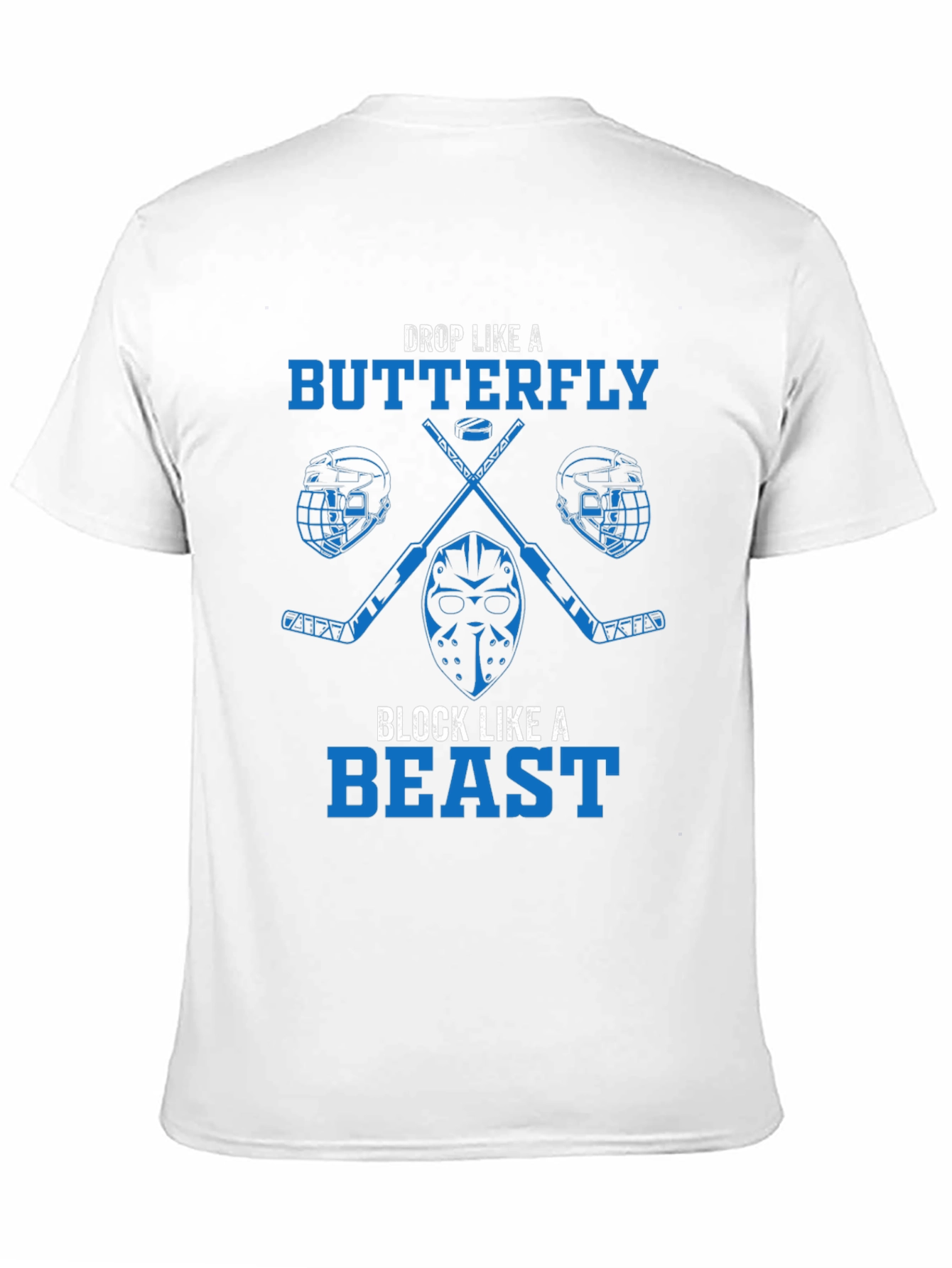Hockey Butterfly Beast Graphic Tee