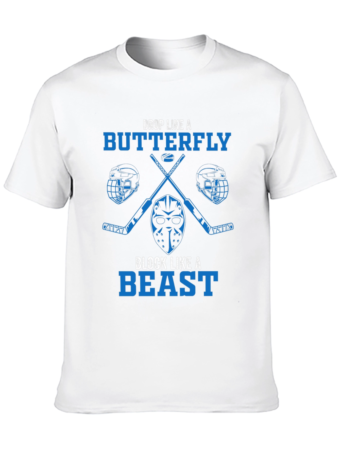 Hockey Butterfly Beast Graphic Tee
