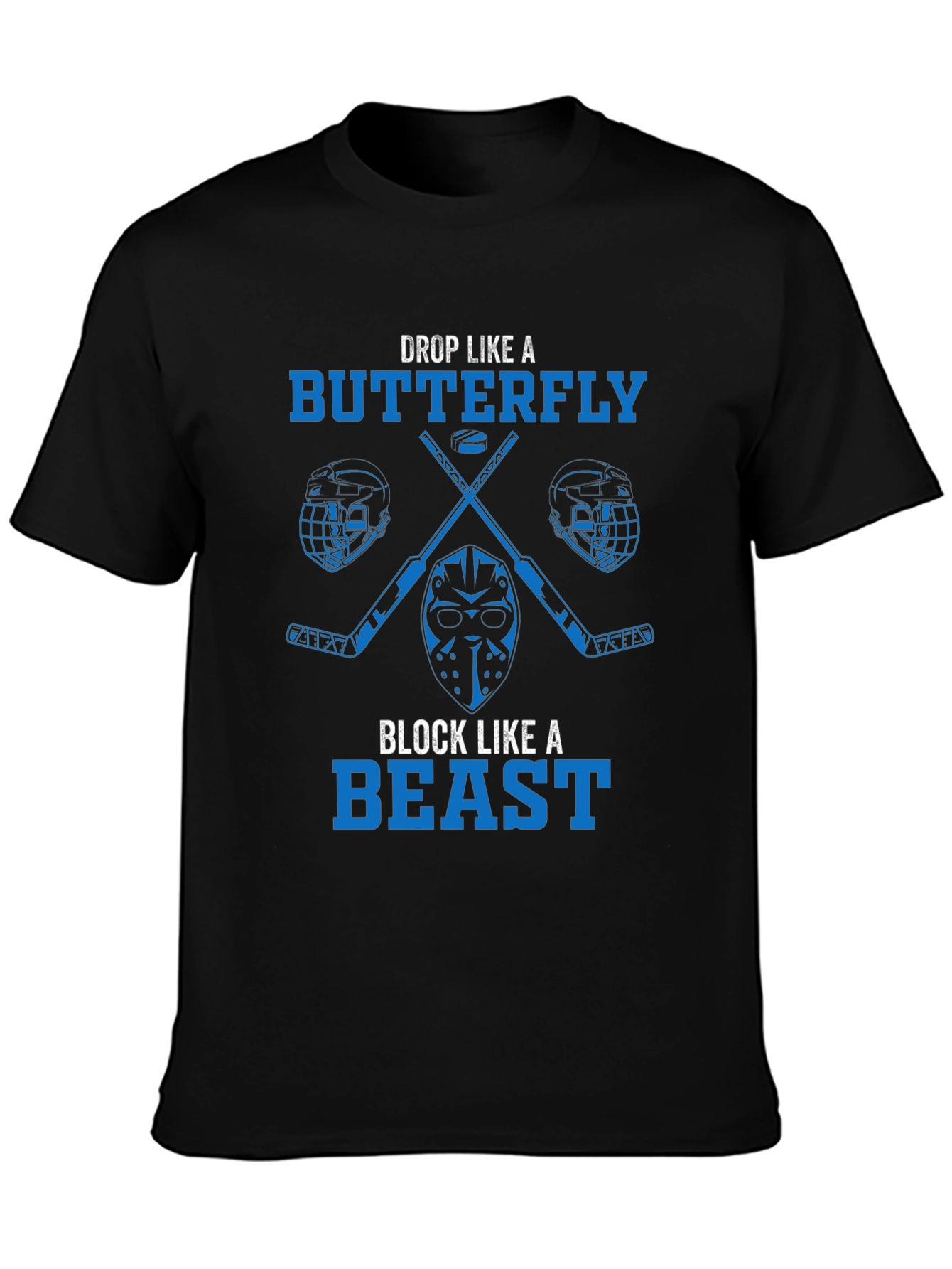 Hockey Butterfly Beast Graphic Tee