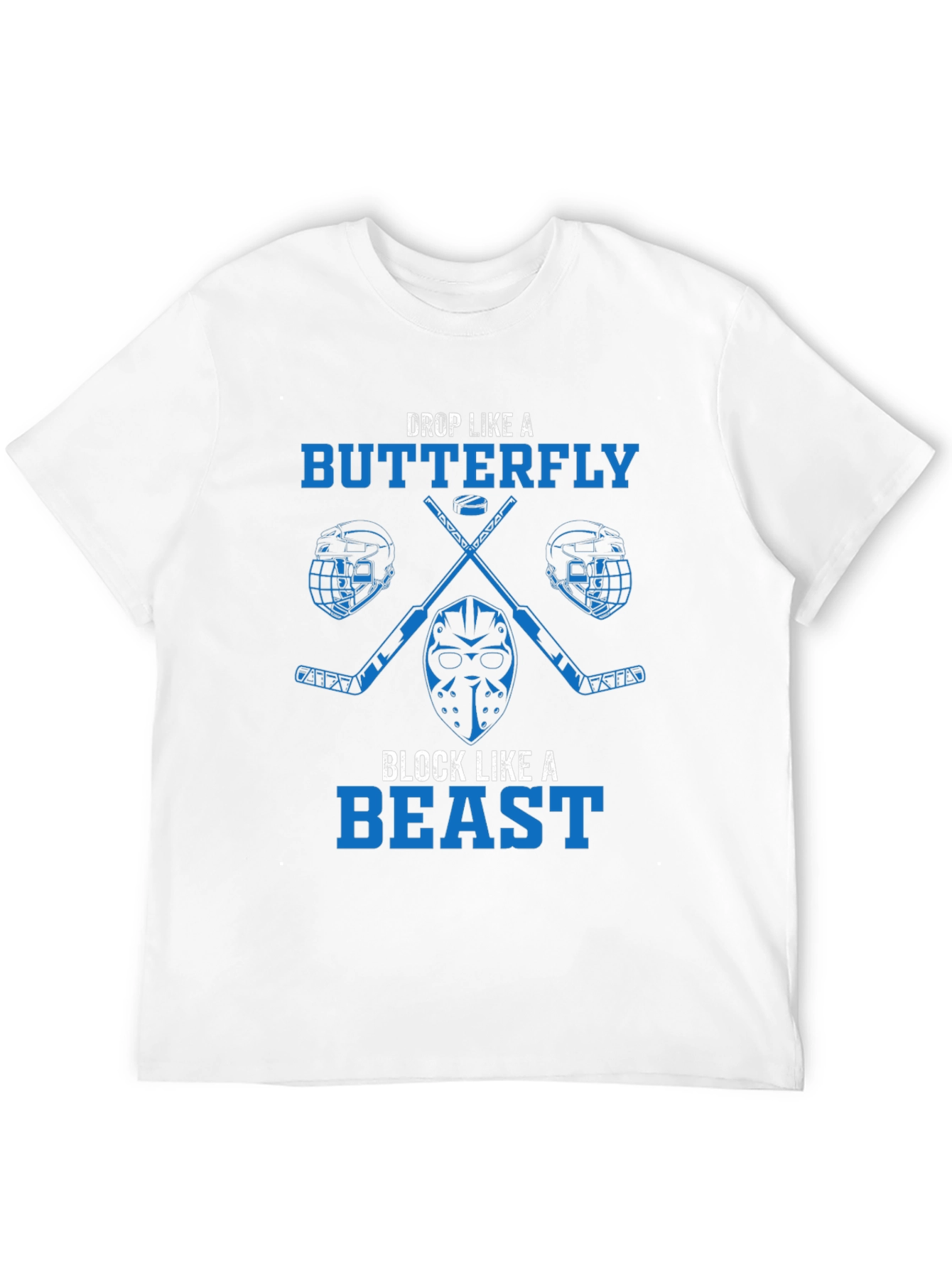 Hockey Butterfly Beast Graphic Tee