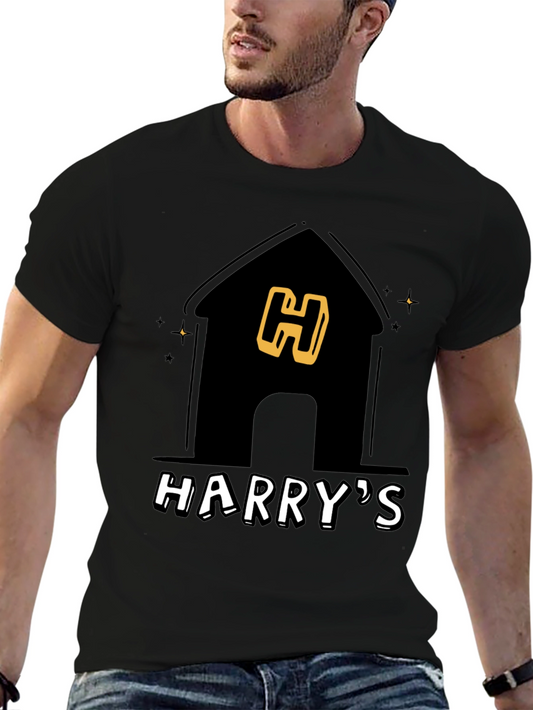 Harrys House T-Shirt - Trendy & Comfortable Black Tee