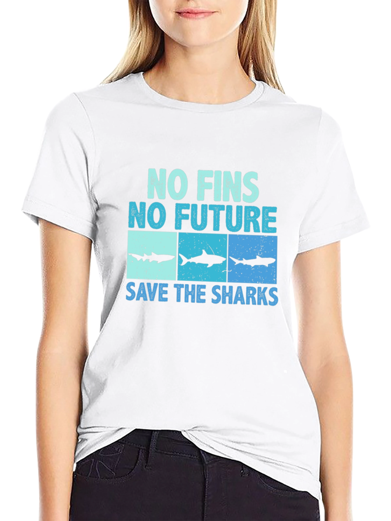 Save the Sharks Graphic T-Shirt