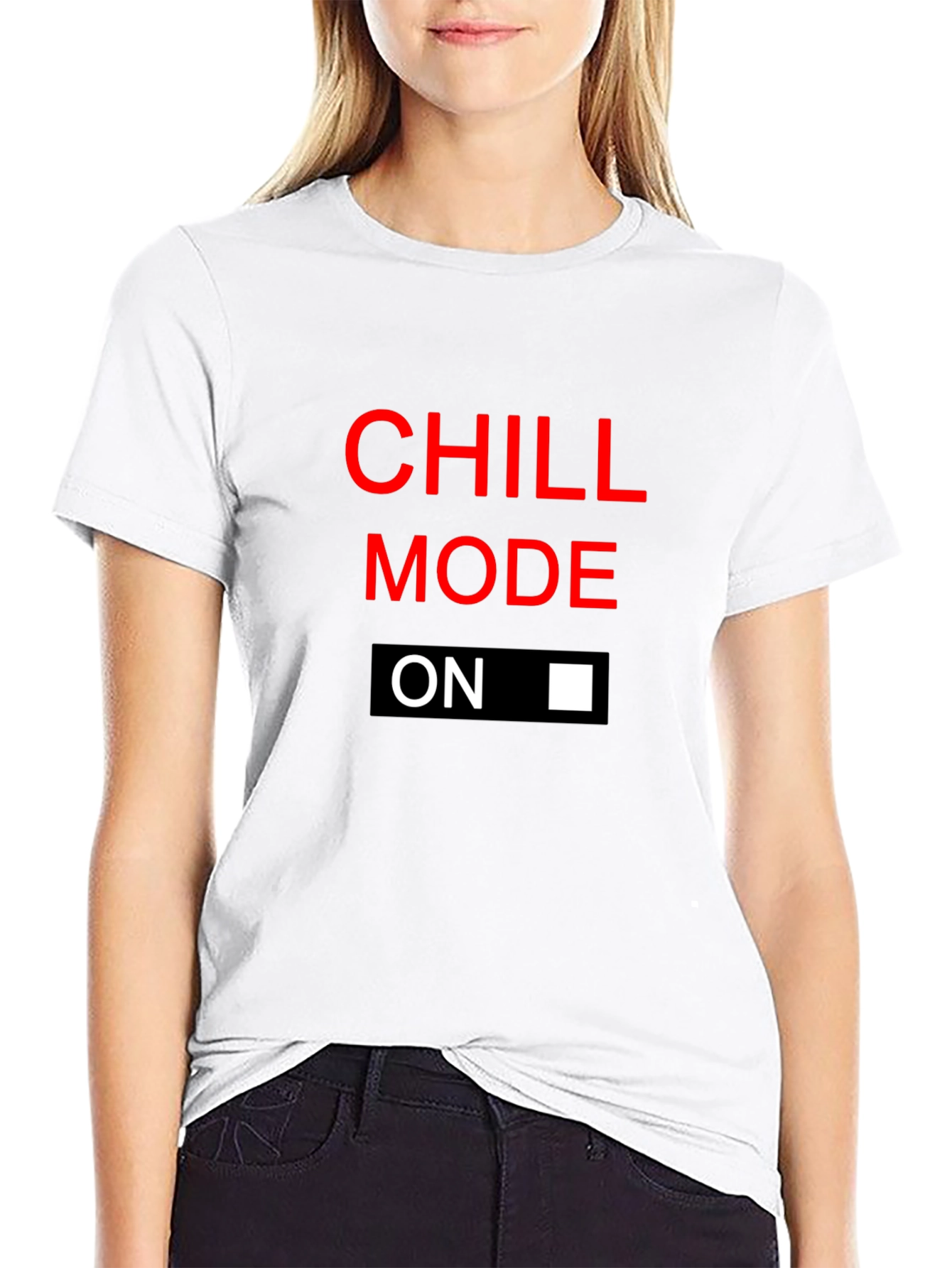 Chill Mode On Graphic T-Shirt - Relaxed Style