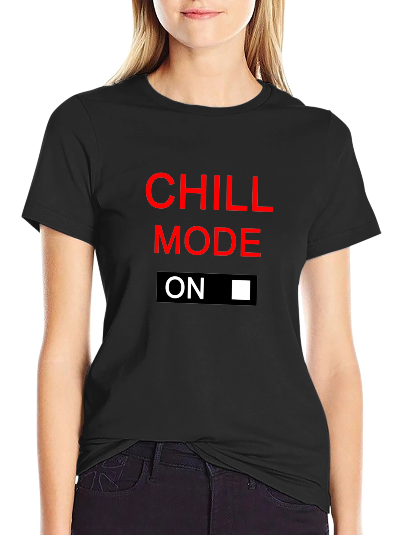 Chill Mode On Graphic T-Shirt - Relaxed Style
