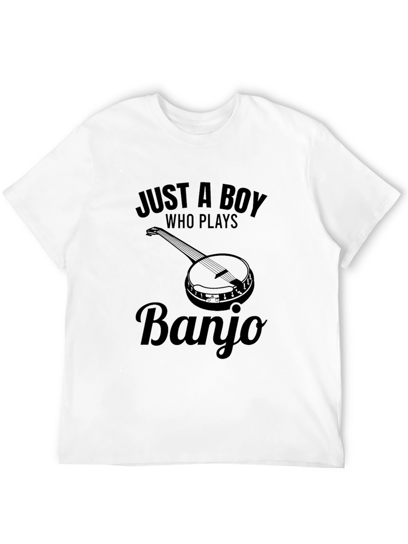 Just A Boy Who Plays Banjo T-Shirt