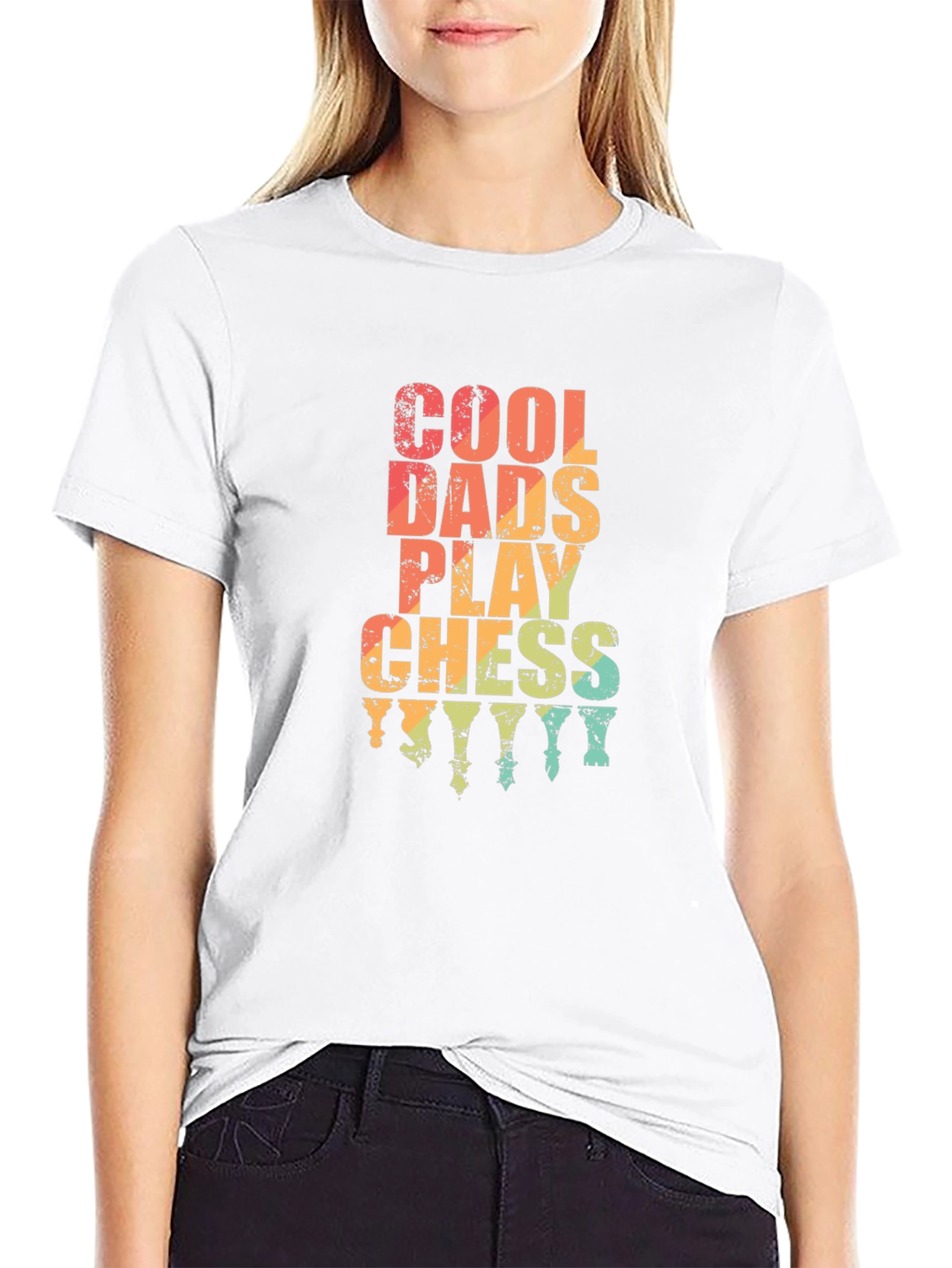 Cool Dads Play Chess Graphic Tee