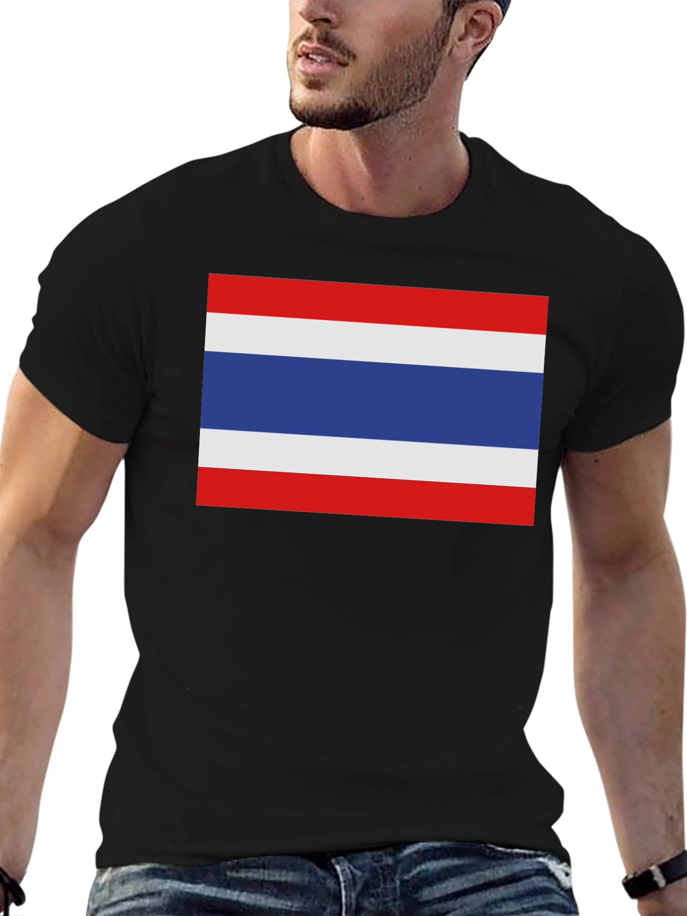 Thailand Flag Graphic T-Shirt