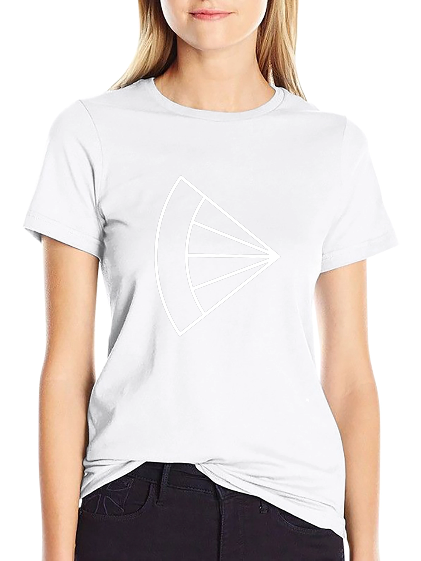 Geometric Slice Graphic Tee