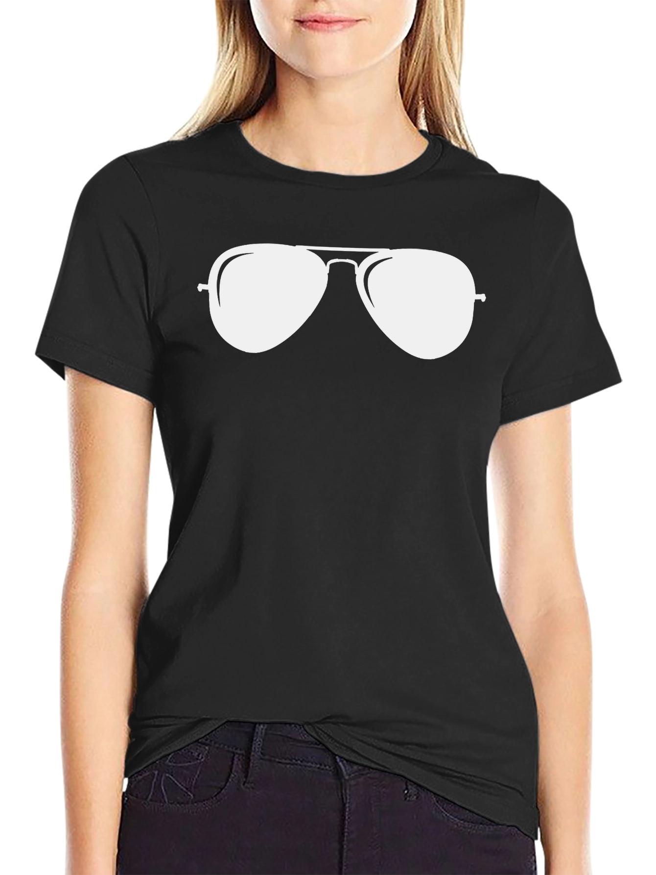 Cool Aviator Sunglasses Graphic T-Shirt