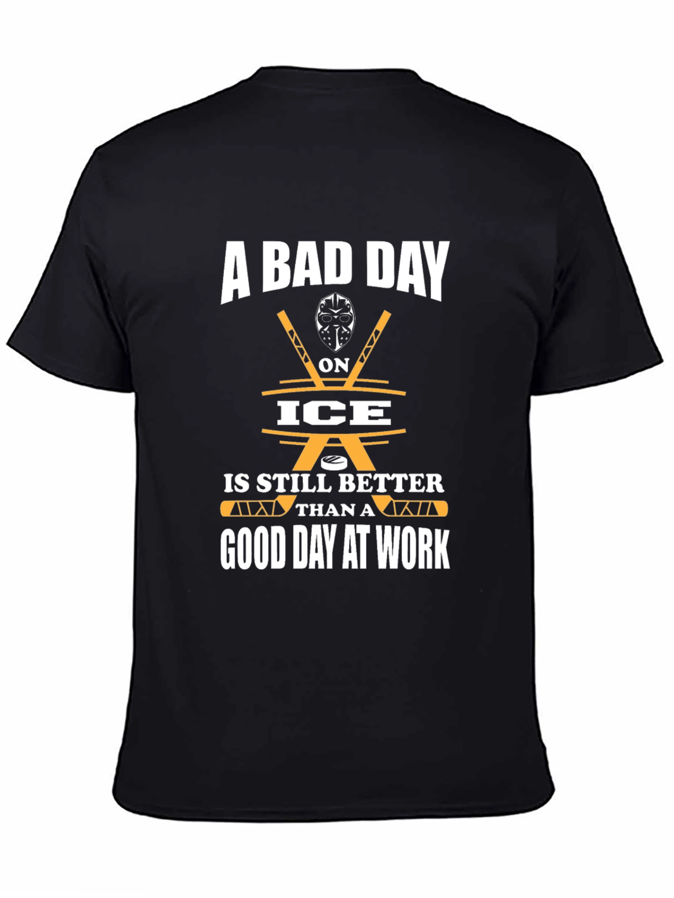 A Bad Day On Ice Graphic T-Shirt