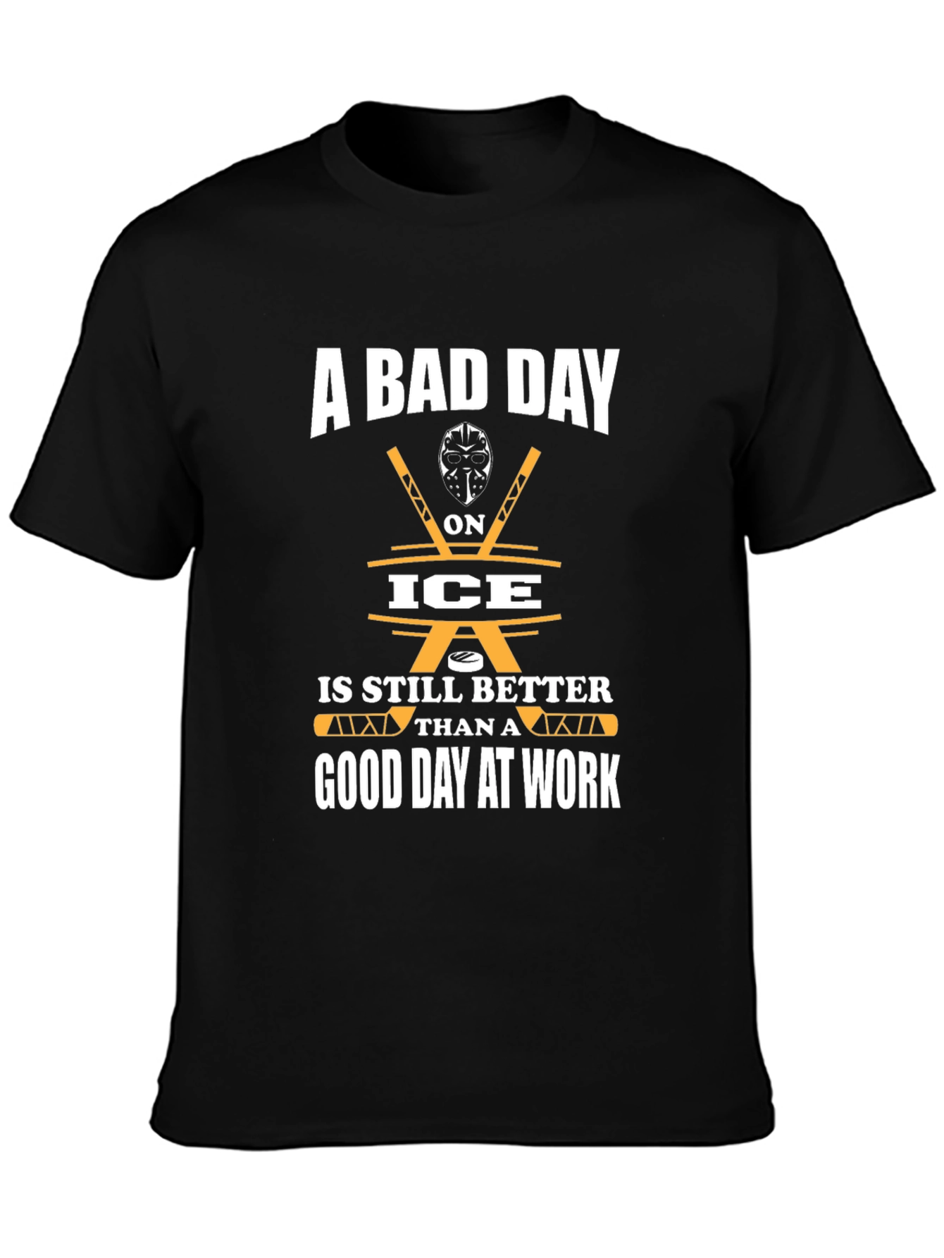 A Bad Day On Ice Graphic T-Shirt