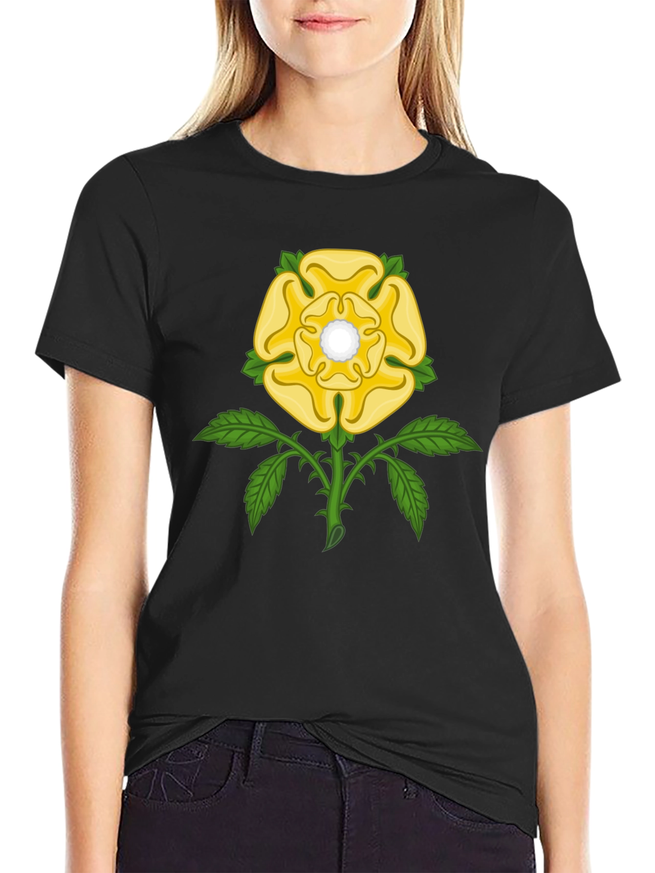 York Rose T-Shirt - England Symbol Tee