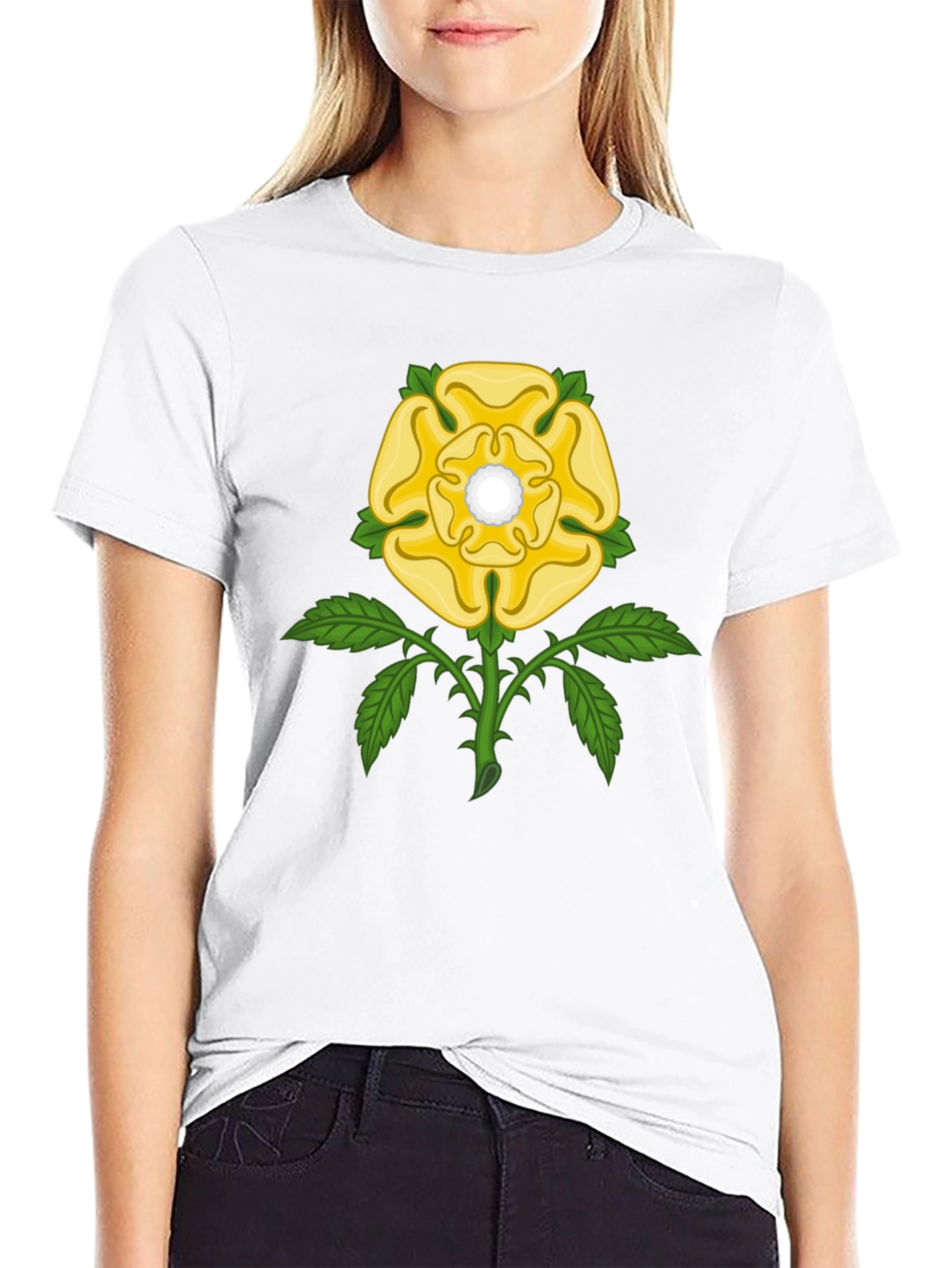 York Rose T-Shirt - England Symbol Tee