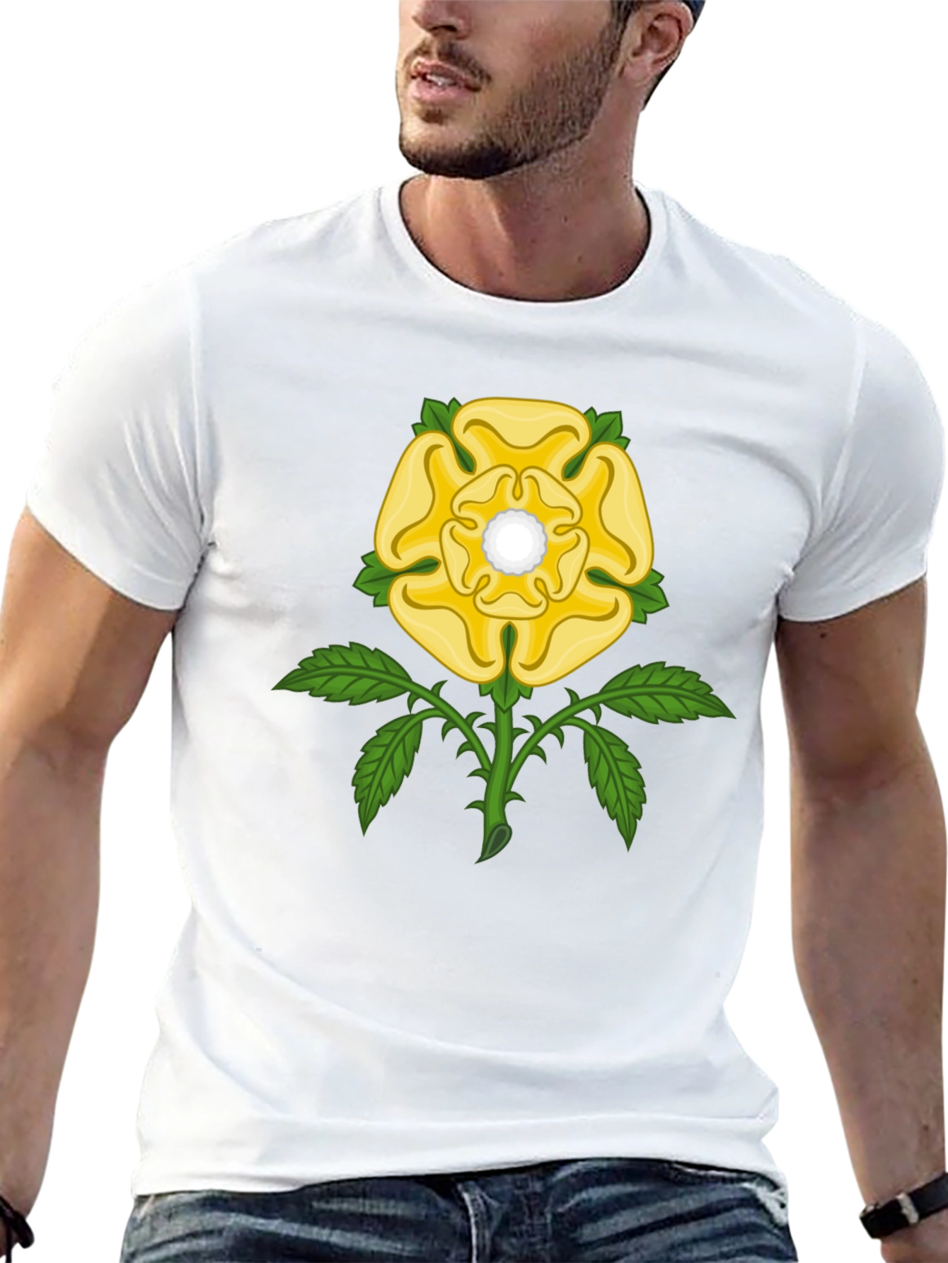 York Rose T-Shirt - England Symbol Tee