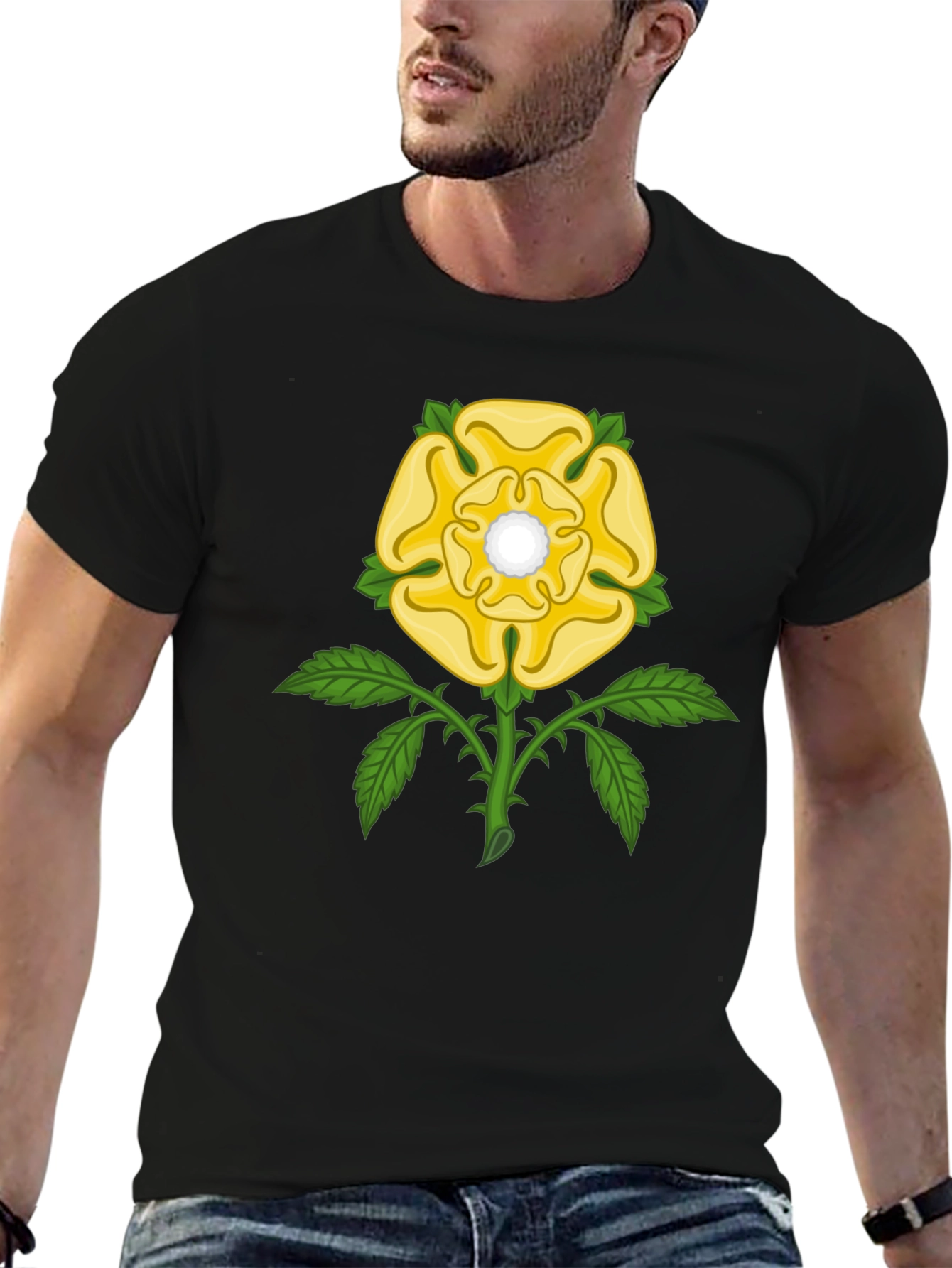 York Rose T-Shirt - England Symbol Tee