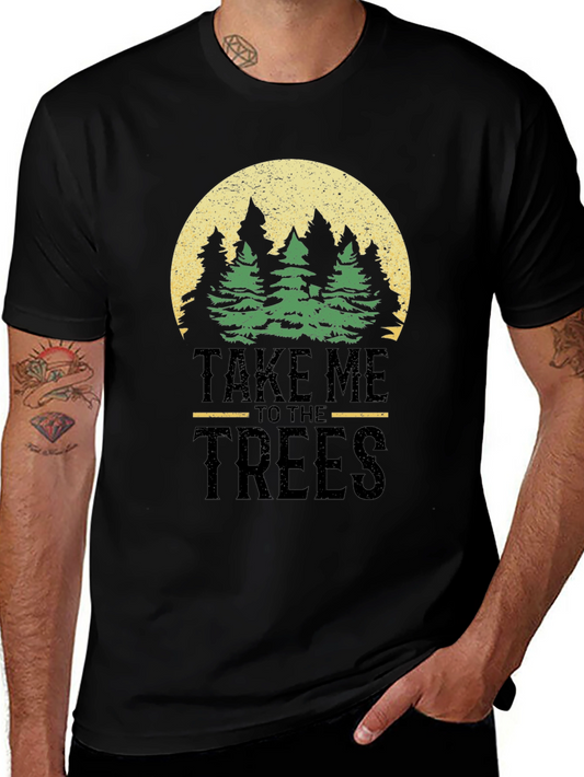 Take Me to the Trees Graphic T-Shirt - Nature Lover Tee