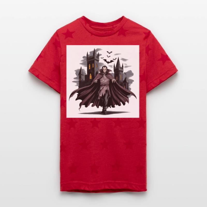 Vampire Count Gothic Castle Print