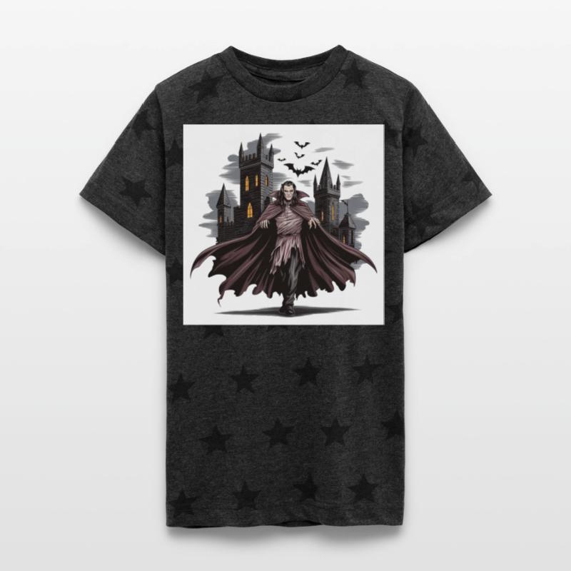 Vampire Count Gothic Castle Print