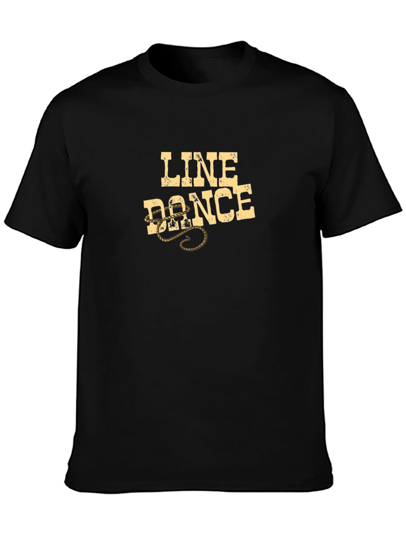 Line Dance Graphic Tee - Western Style T-Shirt