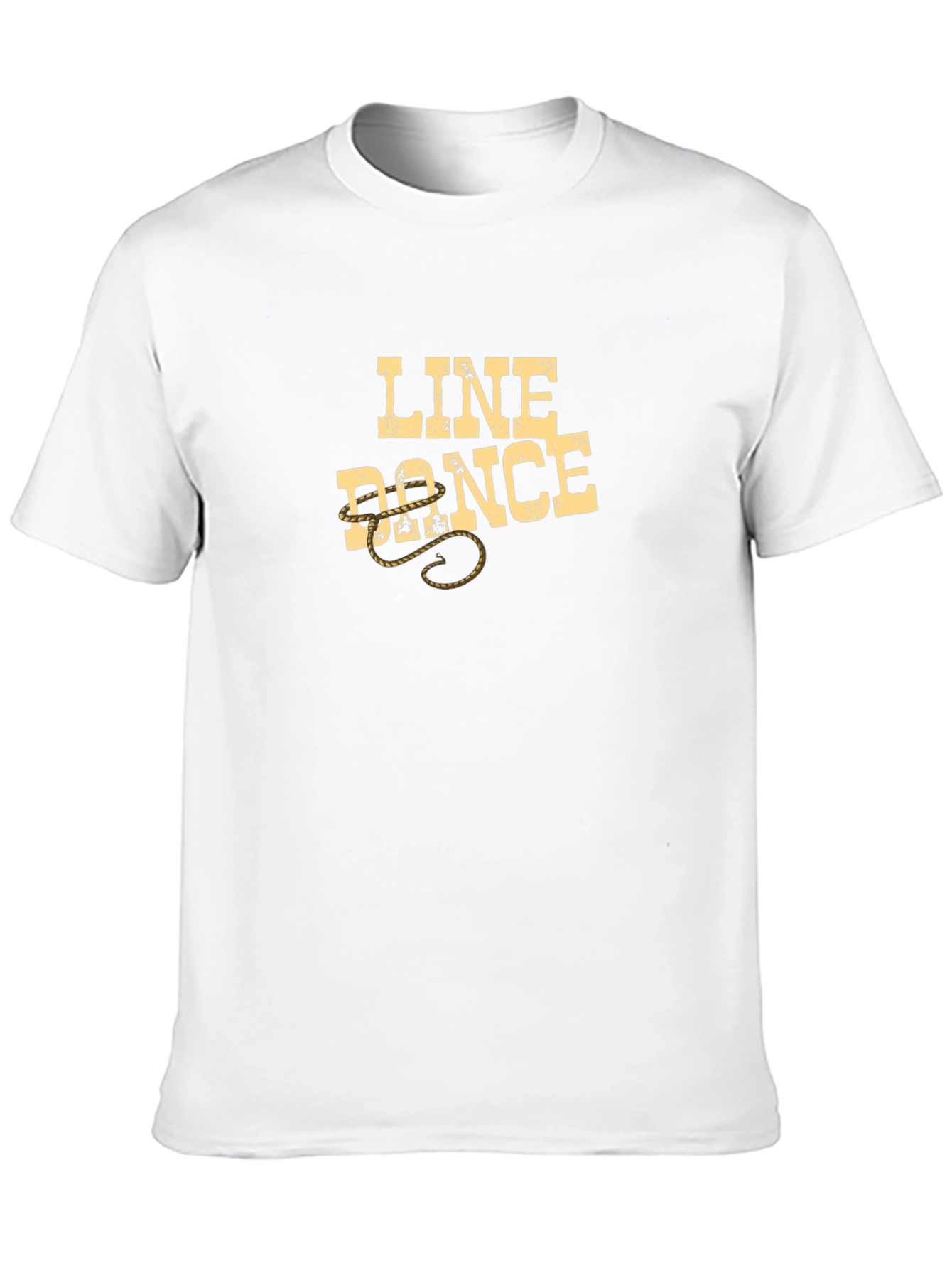 Line Dance Graphic Tee - Western Style T-Shirt