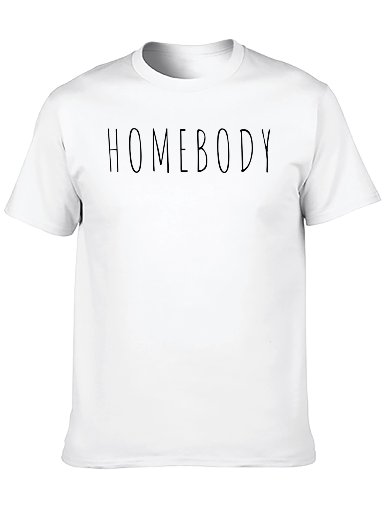 Homebody Black Graphic T-Shirt for Men