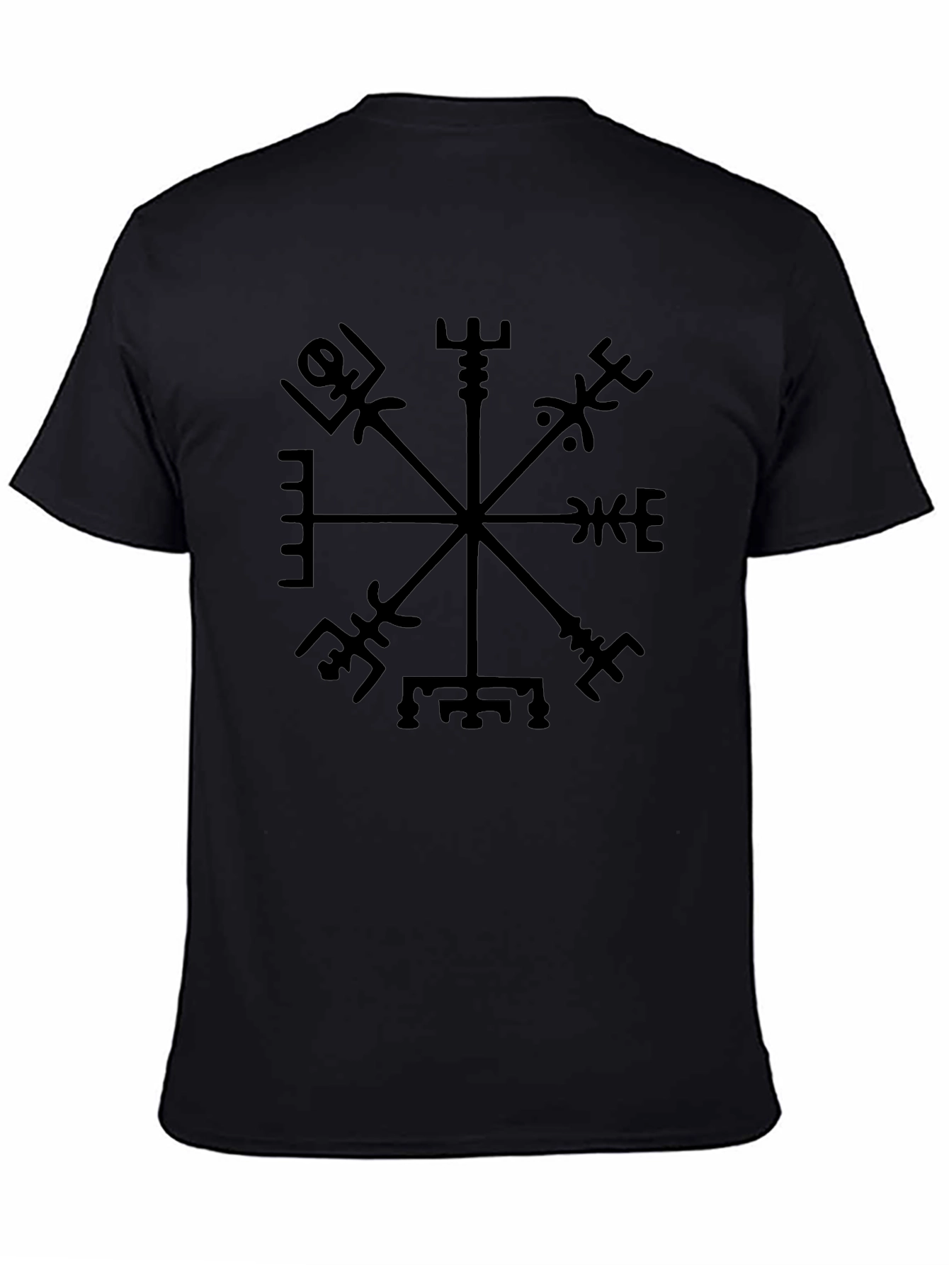 Vegvisir Compass Black T-Shirt