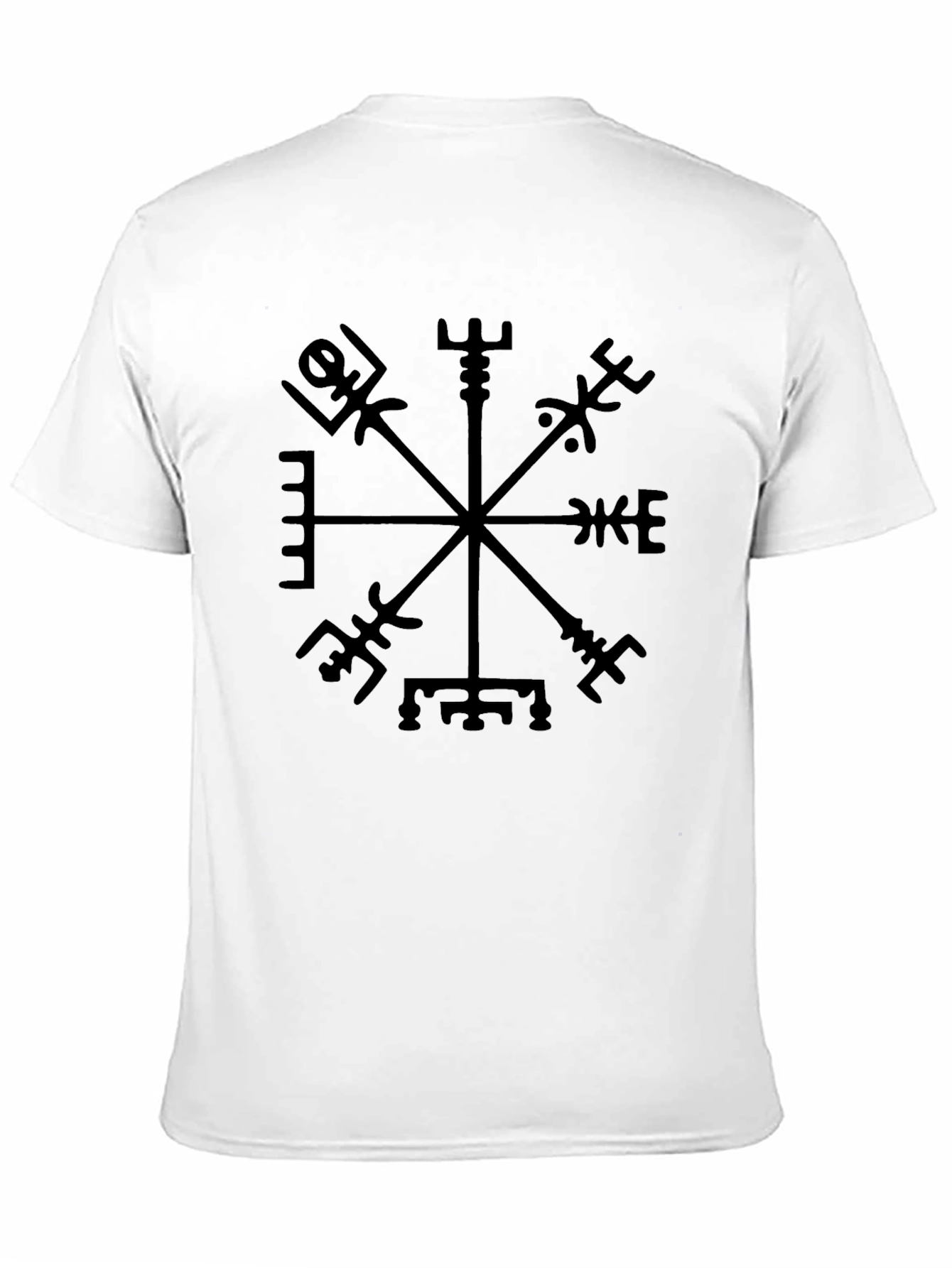 Vegvisir Compass Black T-Shirt