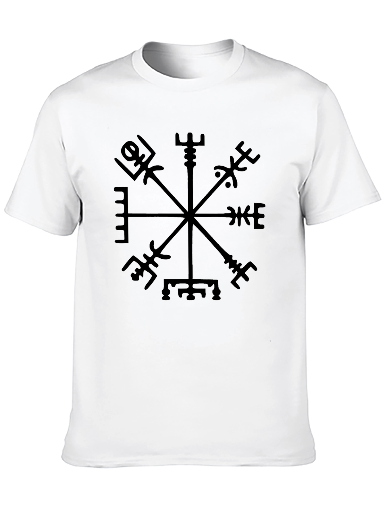 Vegvisir Compass Black T-Shirt